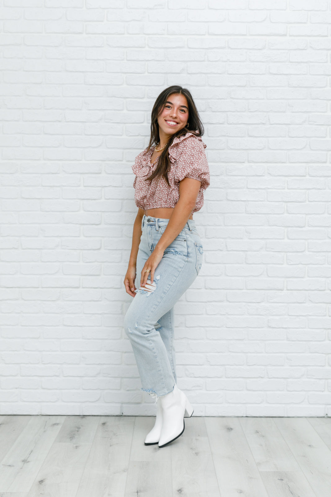 Golden Hour Top in Rose