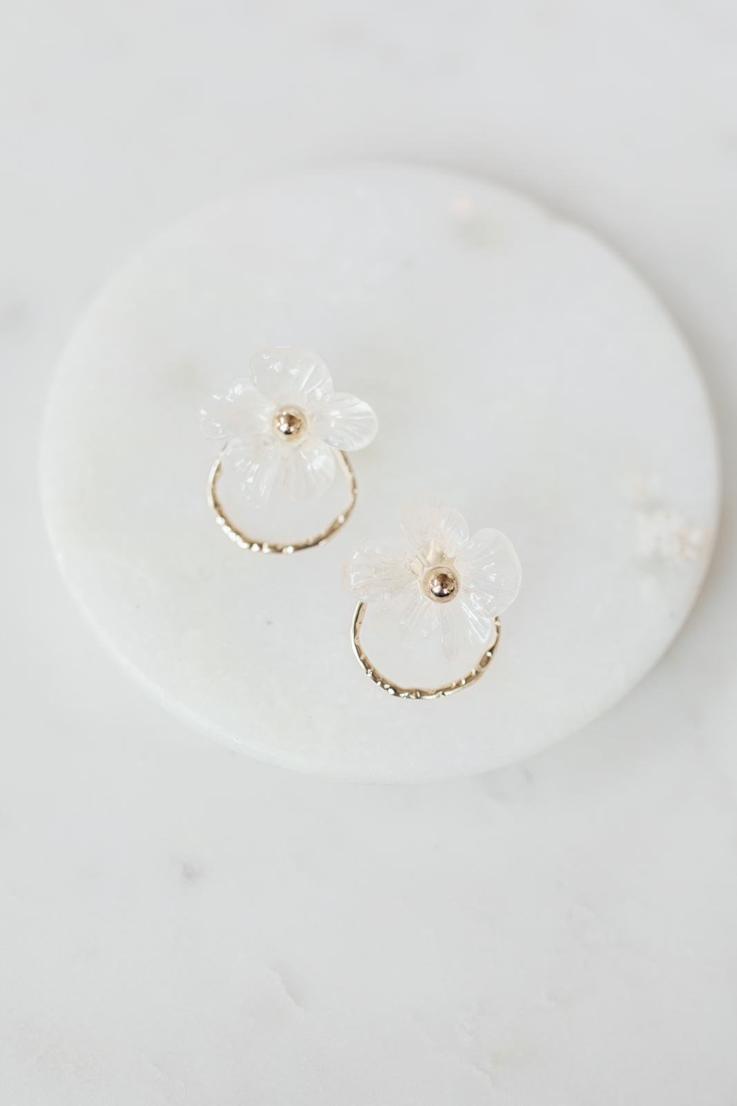 Blossom Hoop Earrings