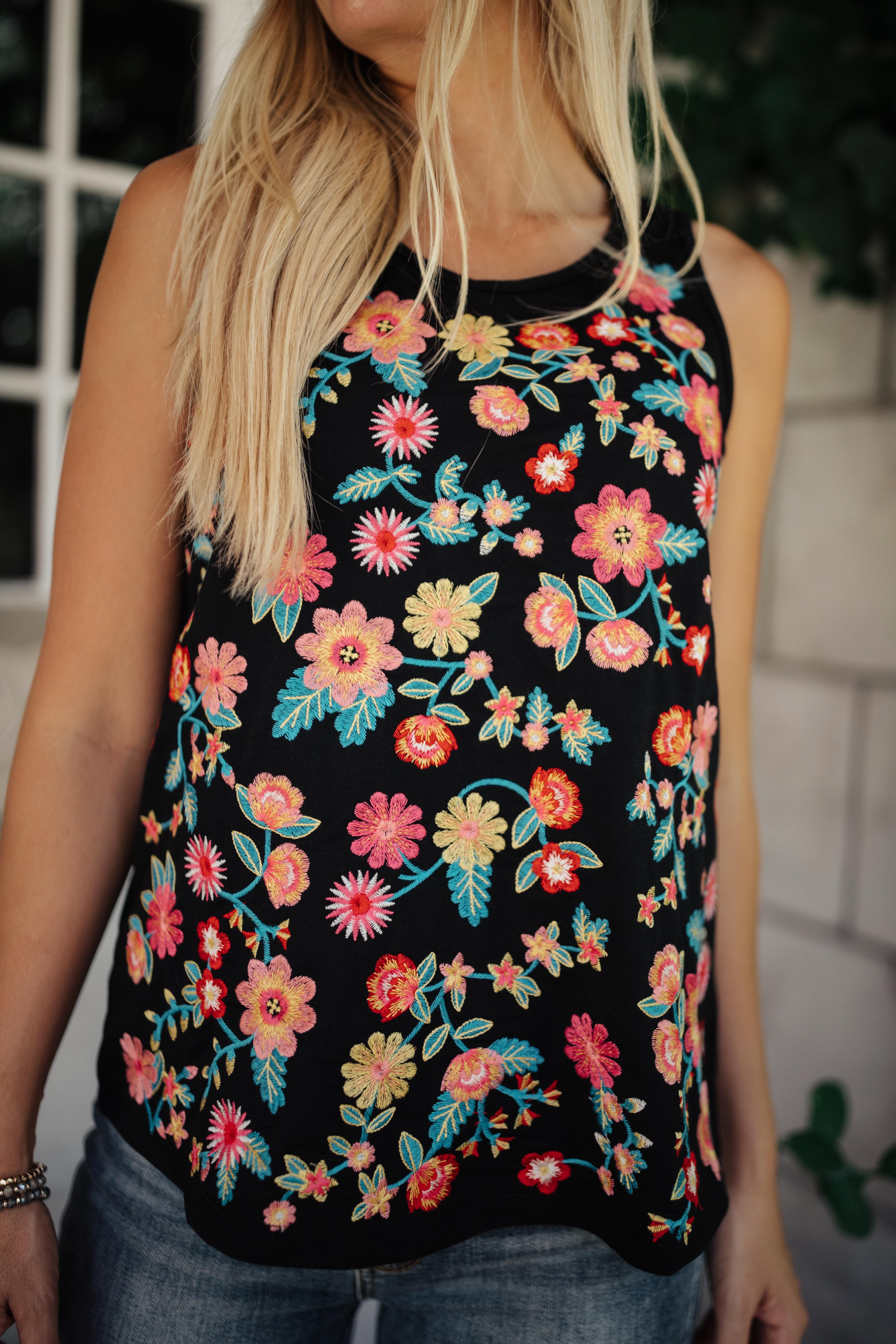 Bouquet of Flowers Tank