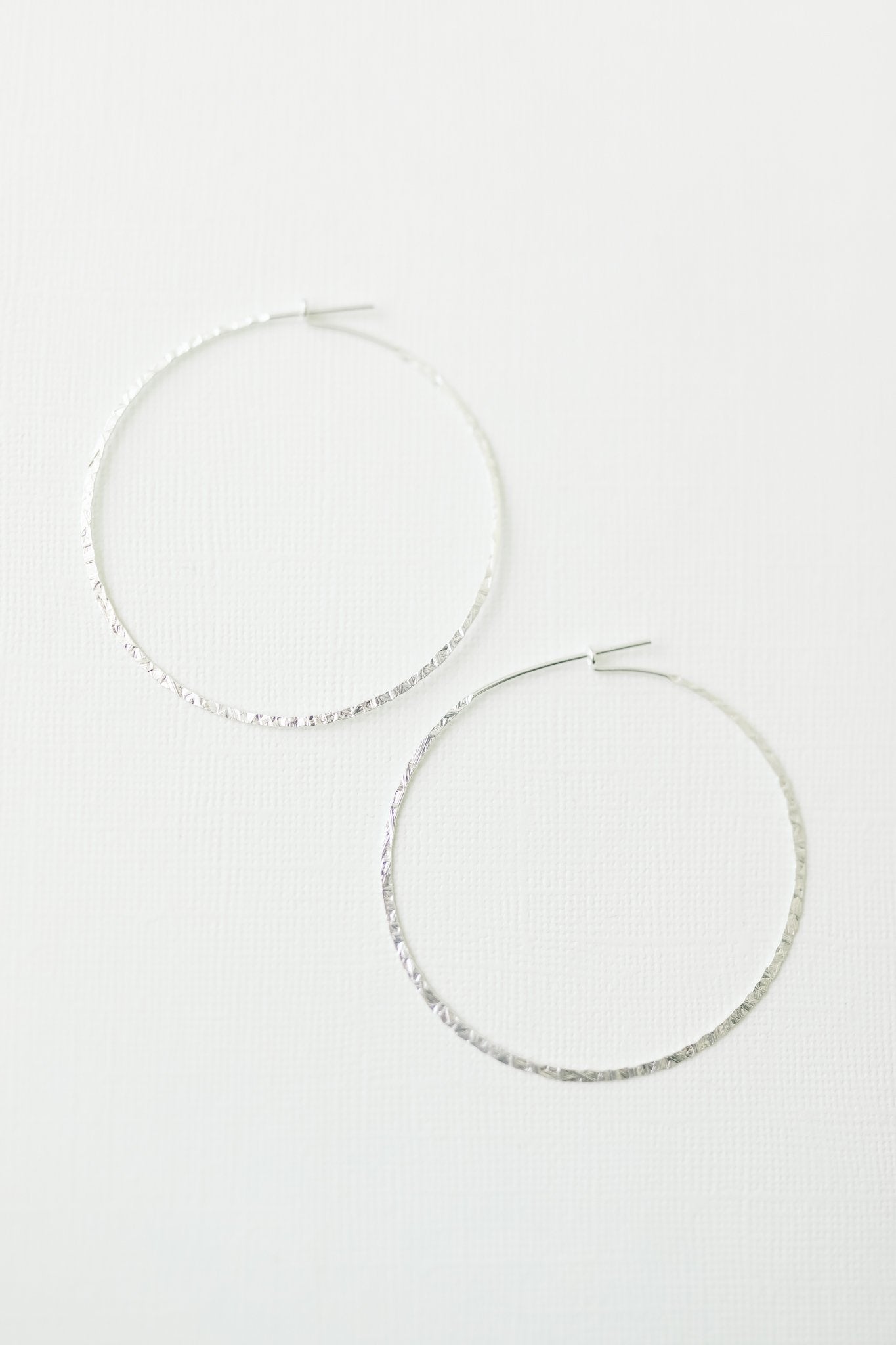 Slim & Rough Hewn Hoops