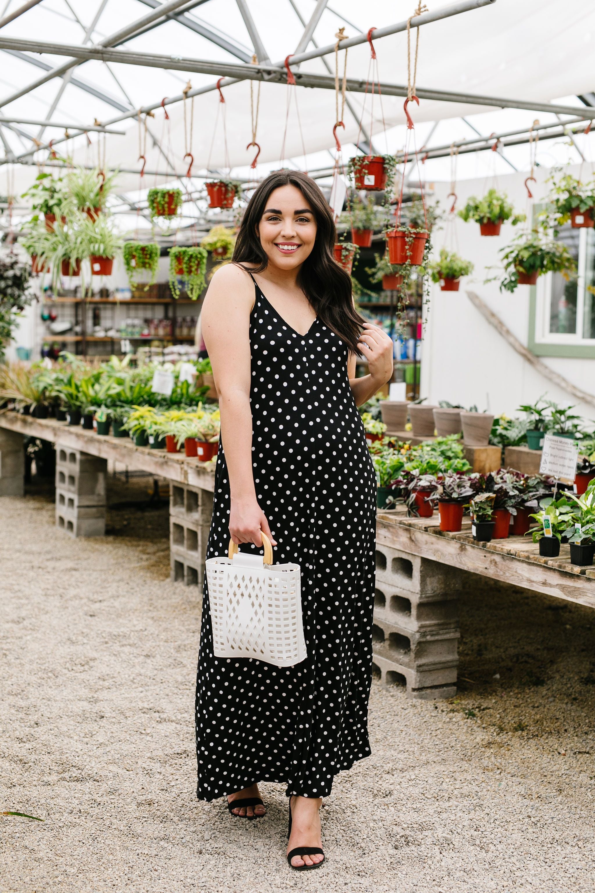 Dotty Maxi Dress