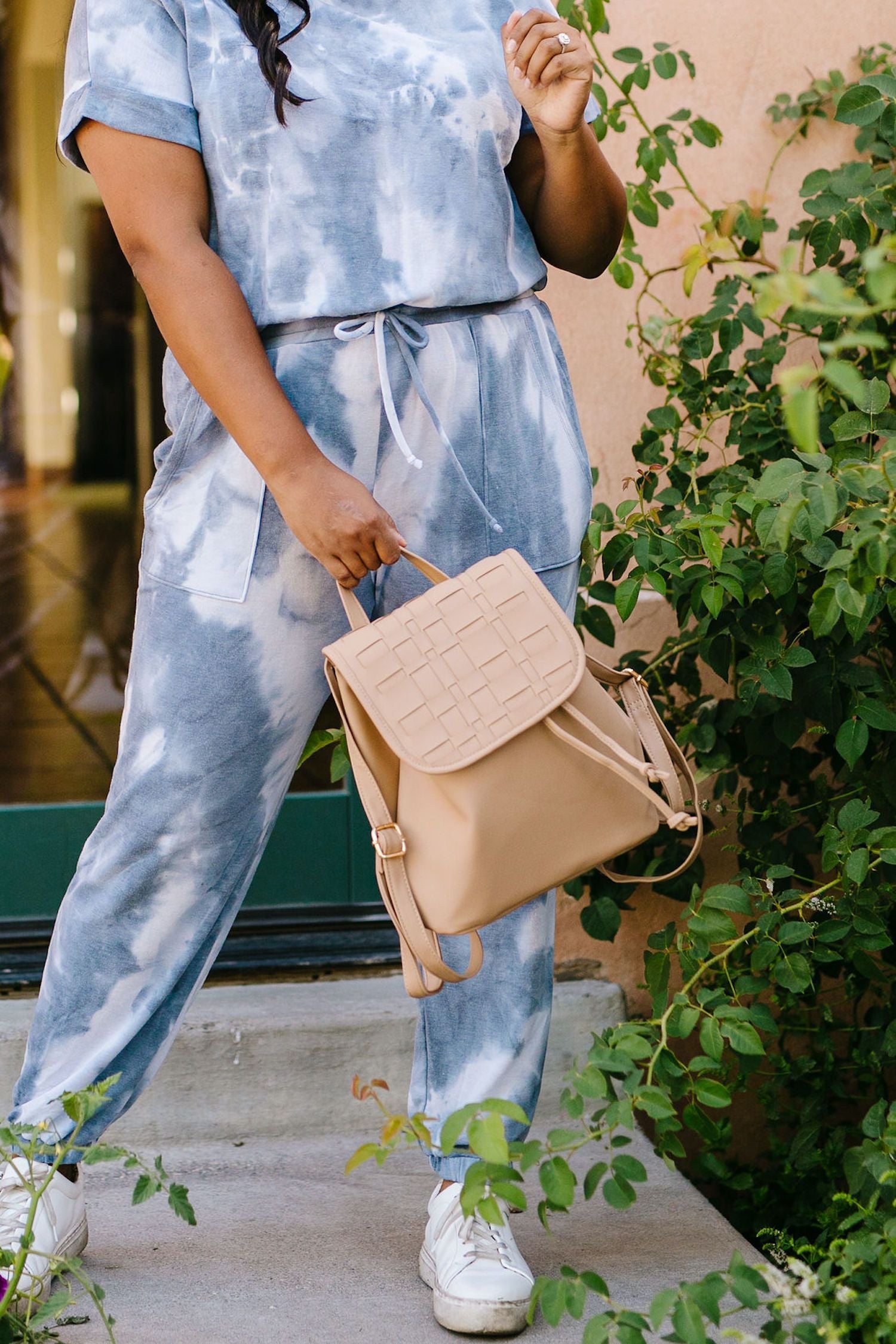 Grab N Go Vegan Leather Backpack