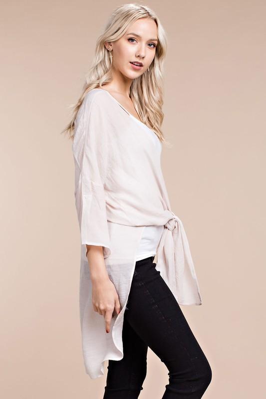 The Karen Kimono In Blush