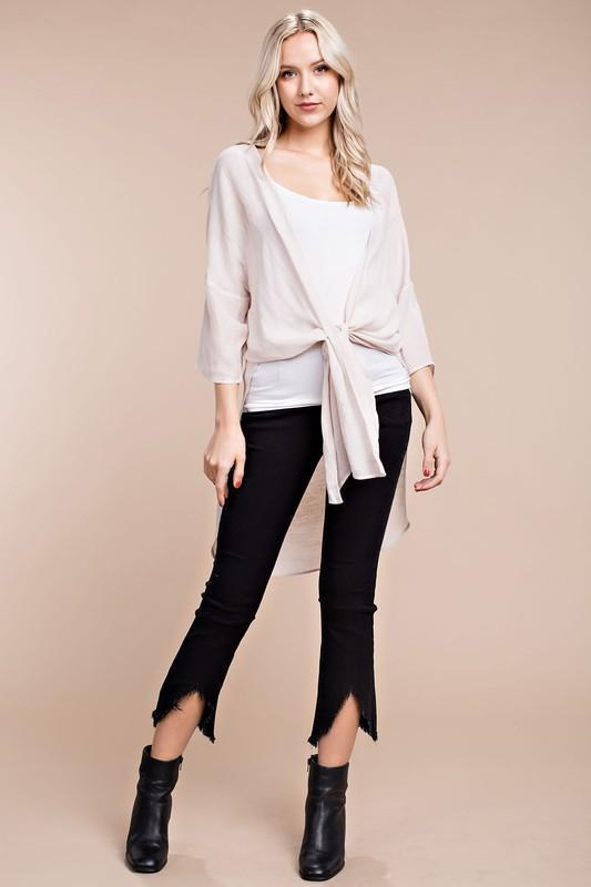 The Karen Kimono In Blush