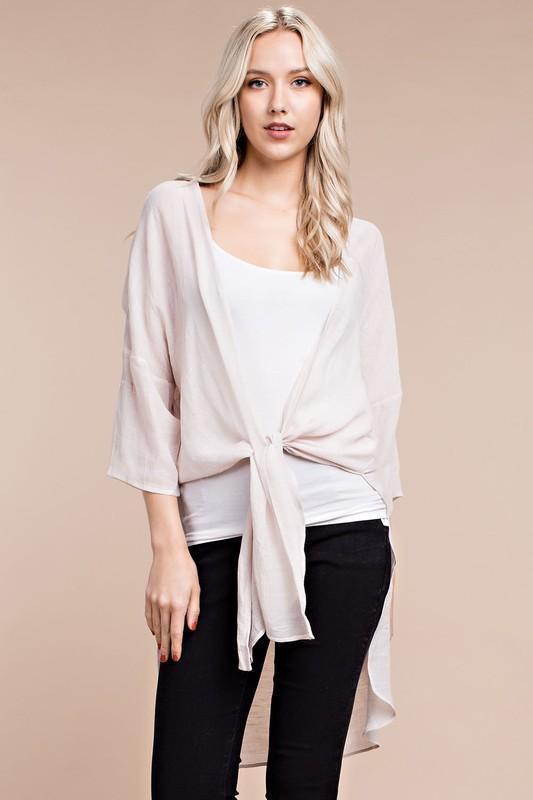 The Karen Kimono In Blush