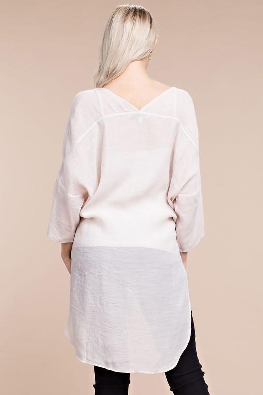 The Karen Kimono In Blush