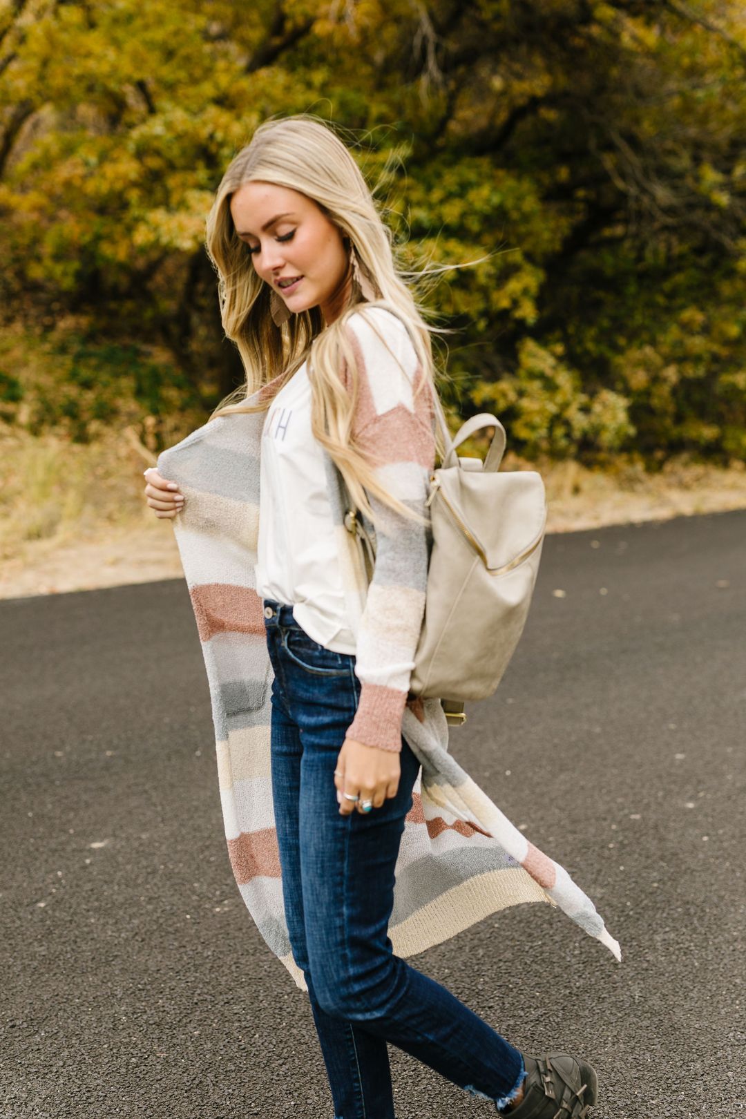 Serenity Striped Cardigan