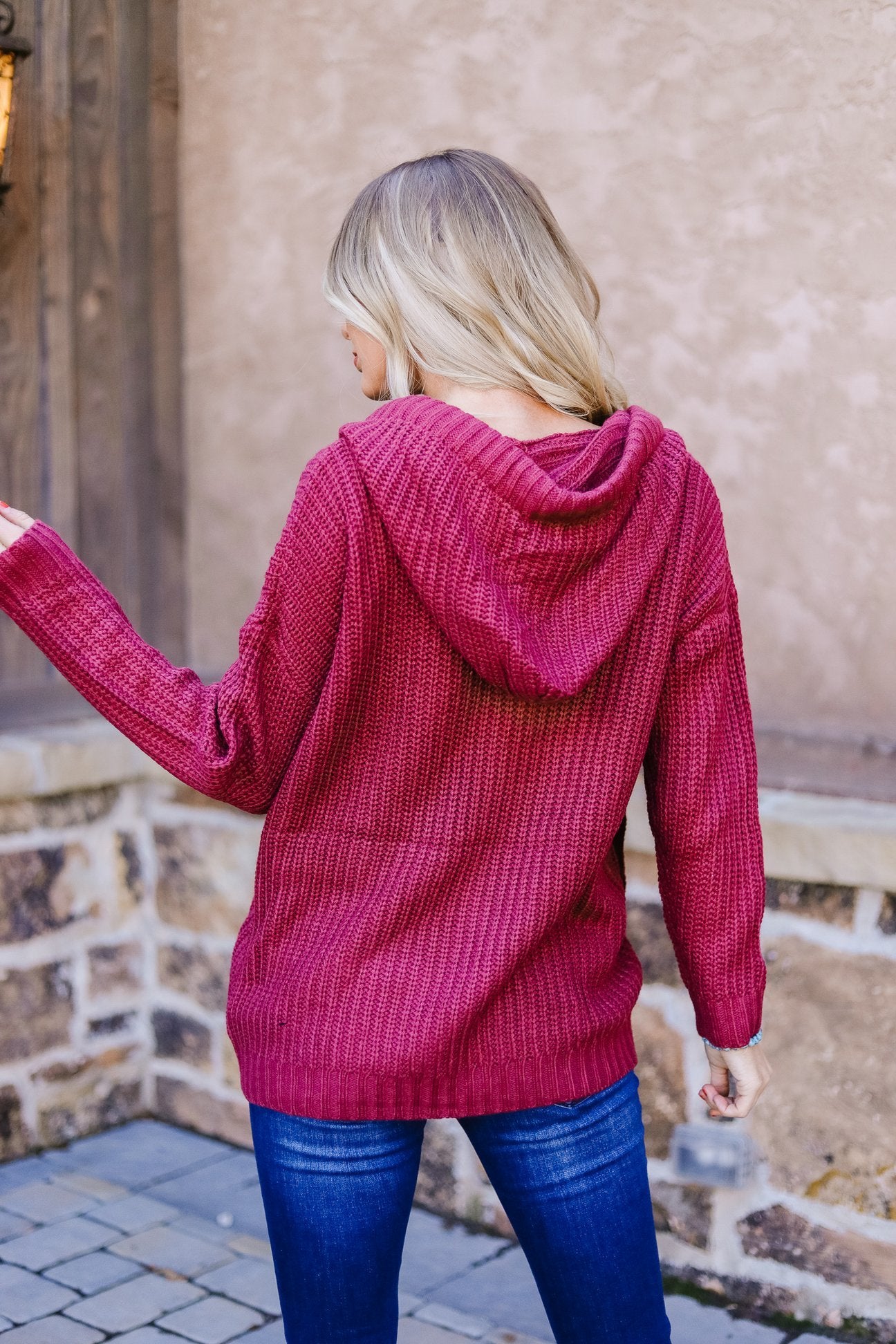 Cranberry Sweater Hoodie