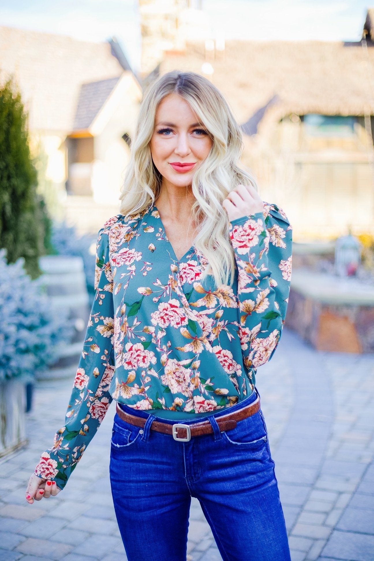 Antique Floral Bodysuit