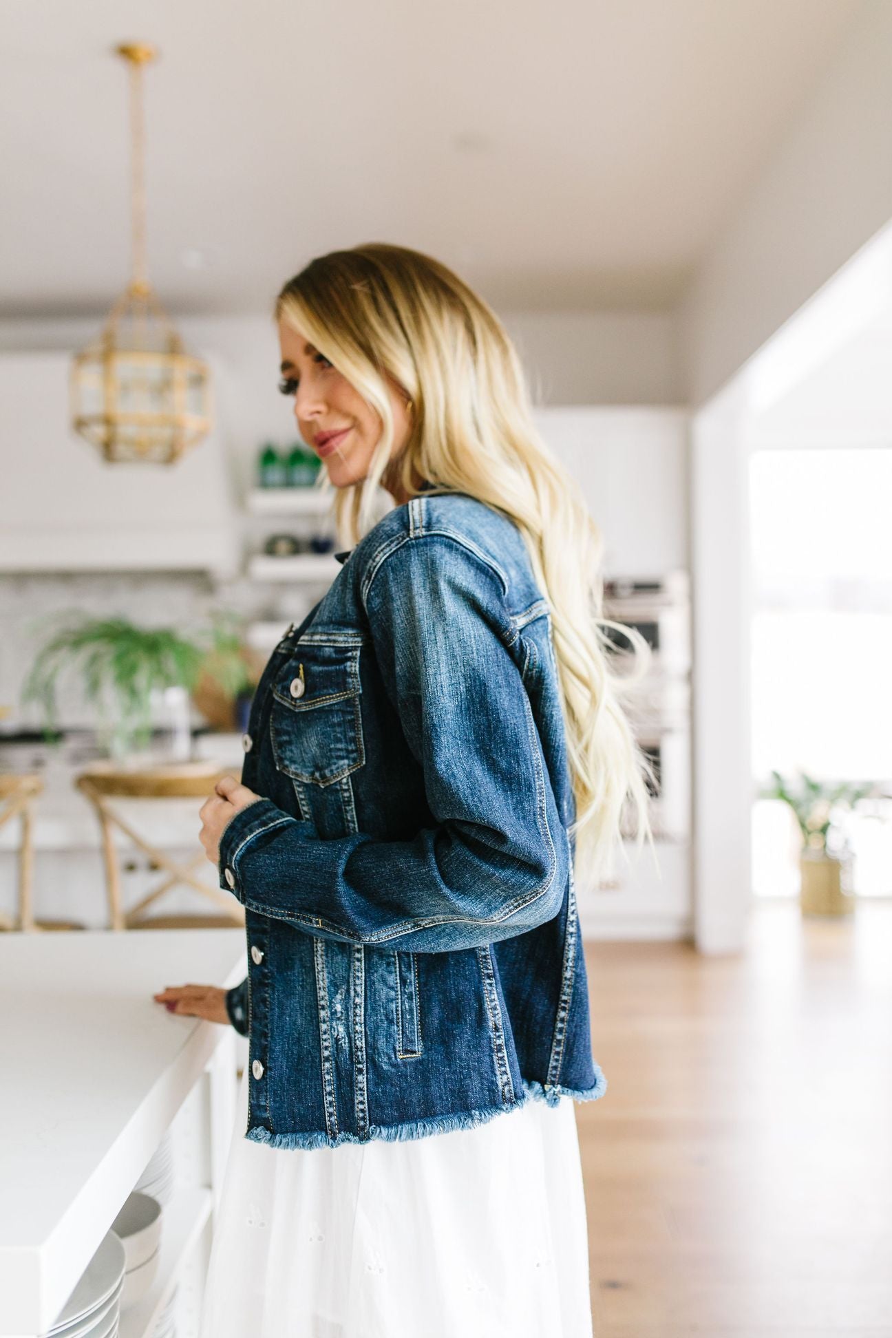 Frayed Of Nothin' Denim Jacket