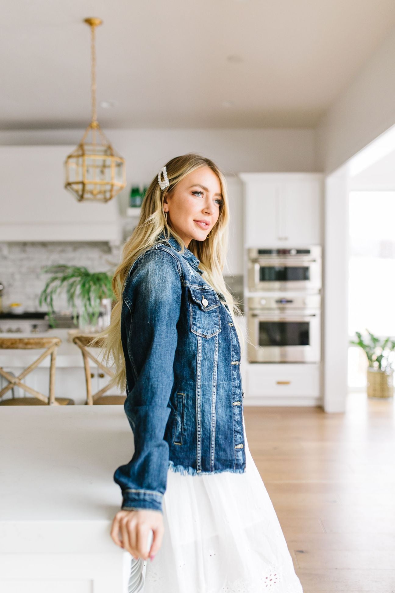 Frayed Of Nothin' Denim Jacket