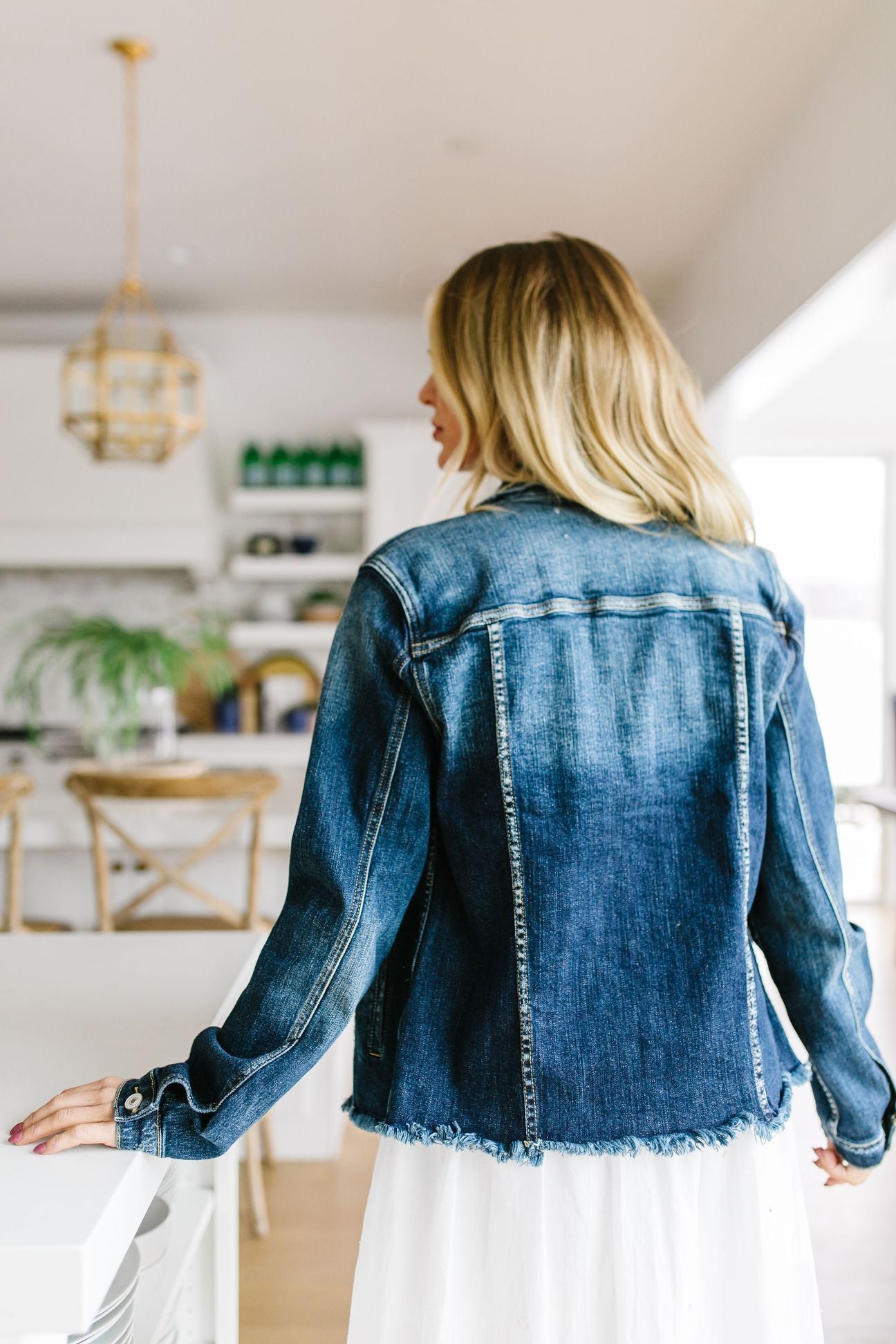 Frayed Of Nothin' Denim Jacket