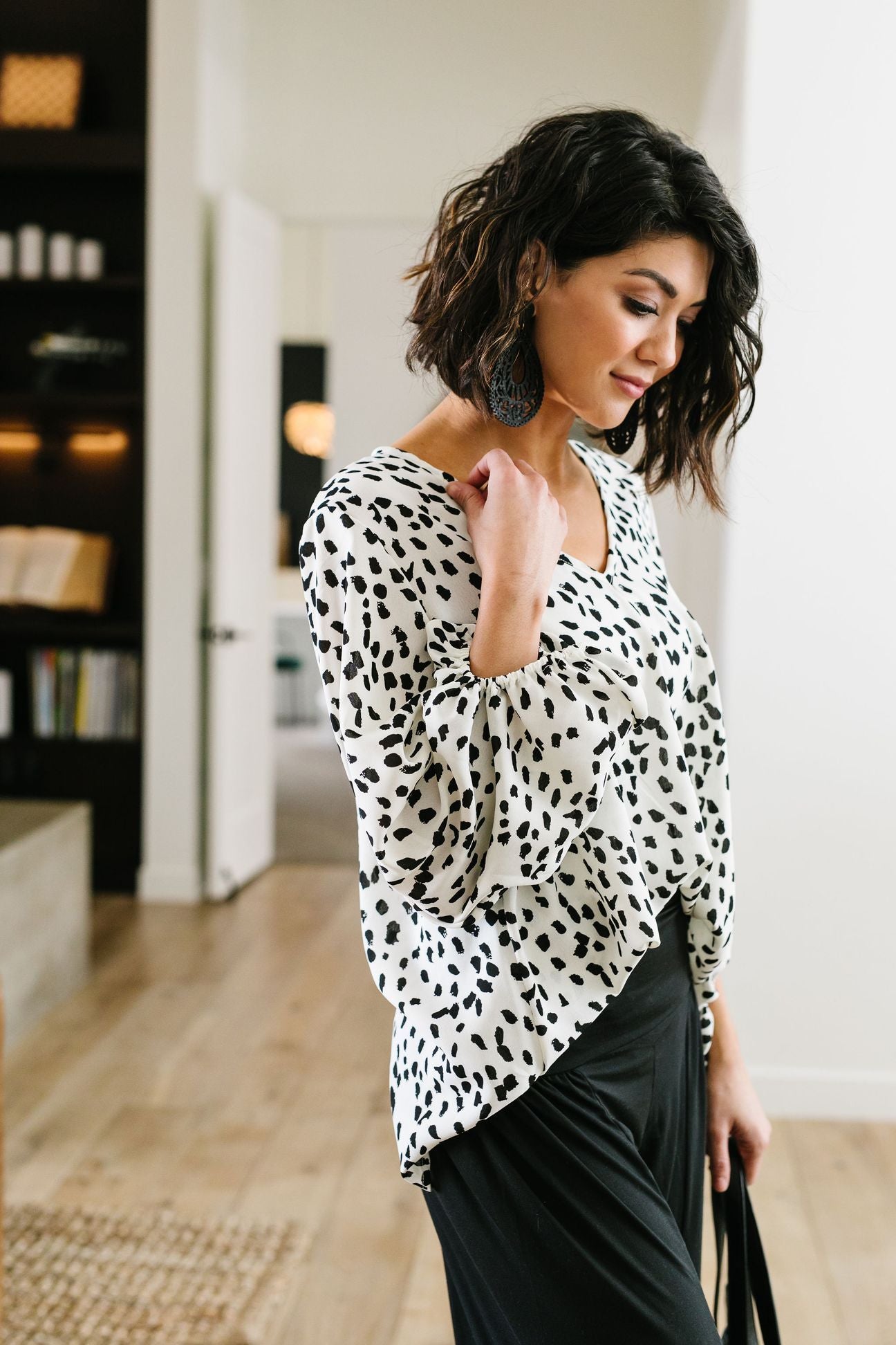 Water Spots Blouse