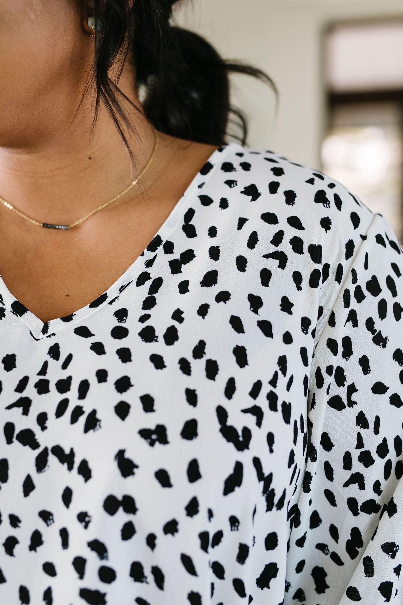 Water Spots Blouse