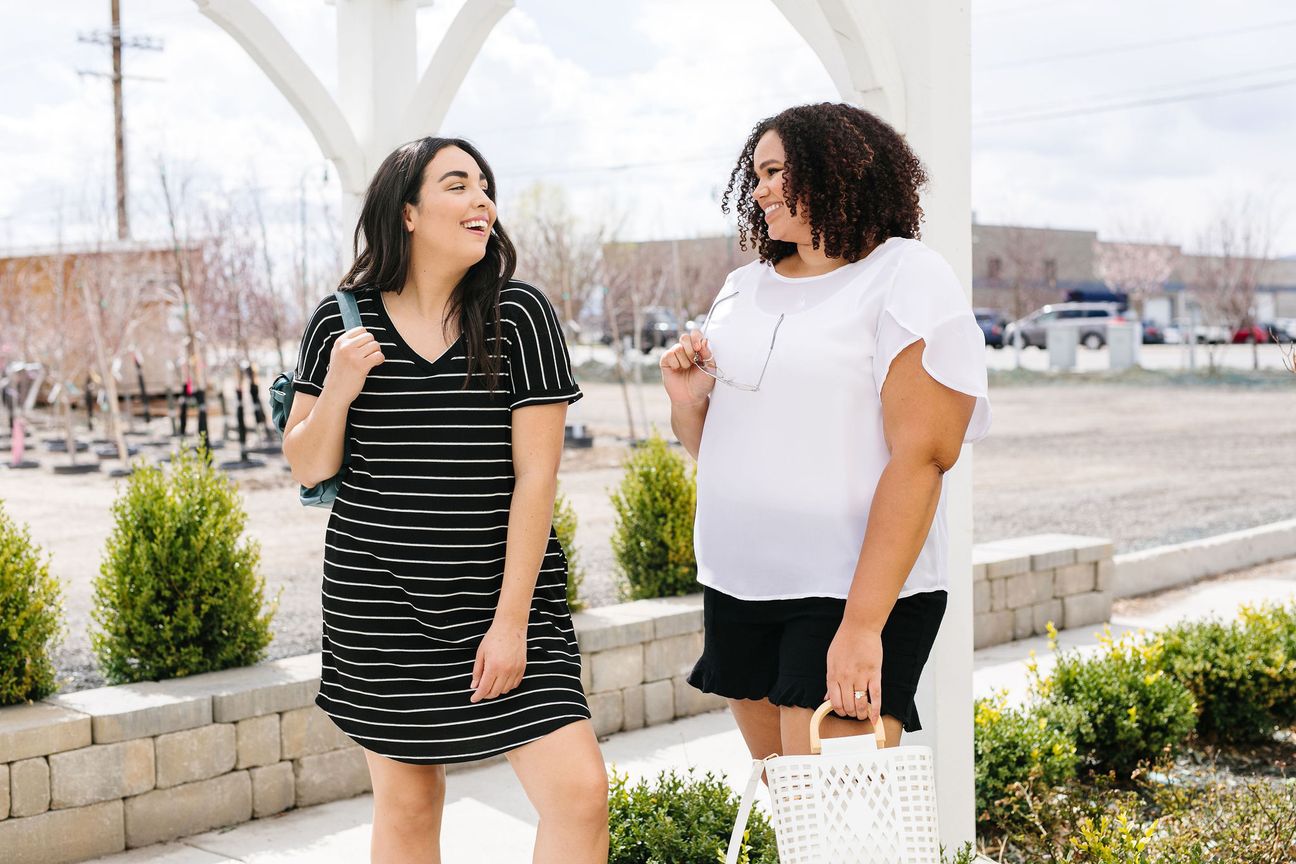 Tulip Sleeve Blouse In Ivory