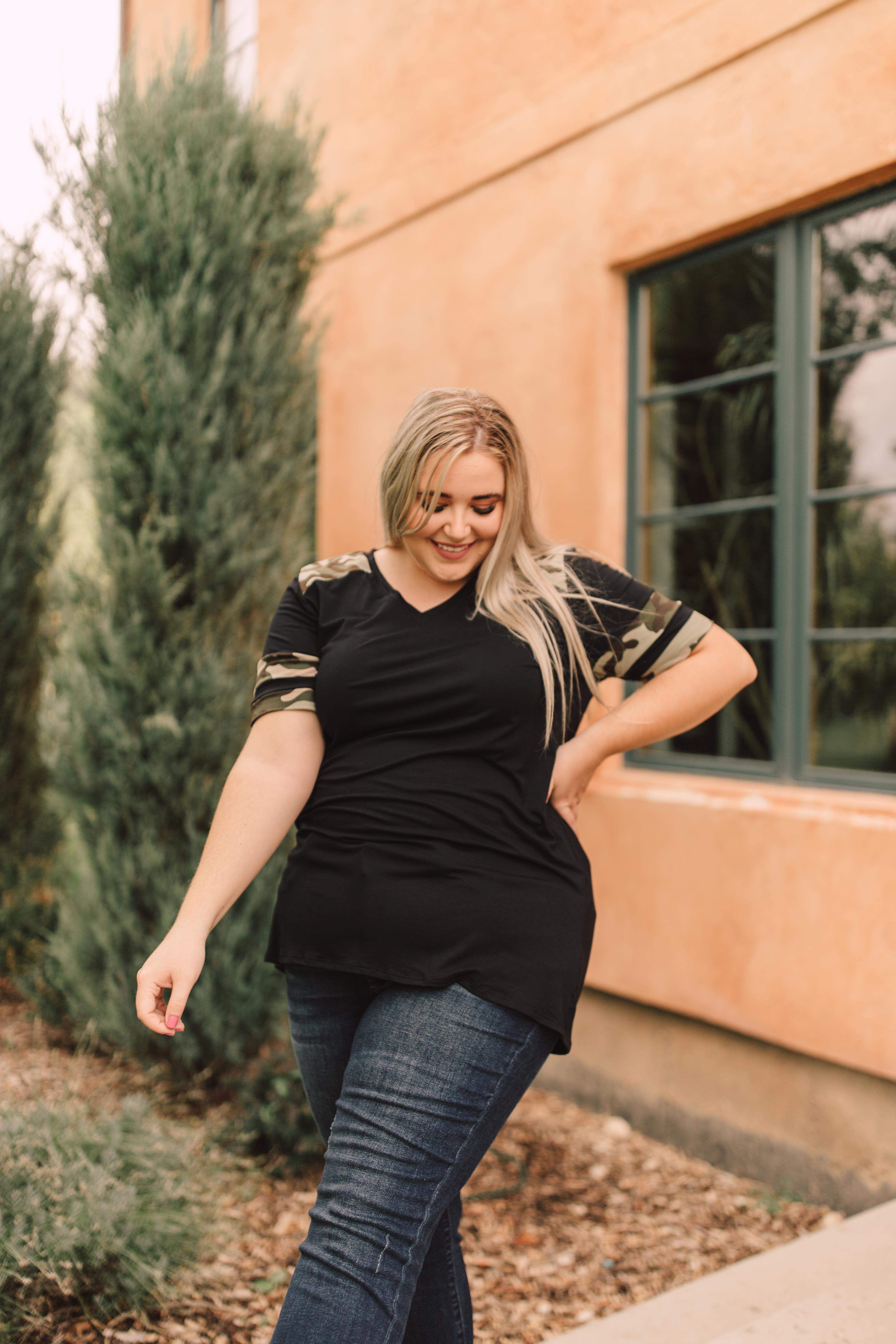 Armed & Dangerous Tee In Black