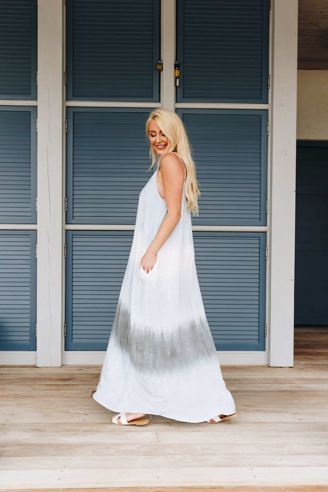 Beach Babe Tie Dye Maxi Dress