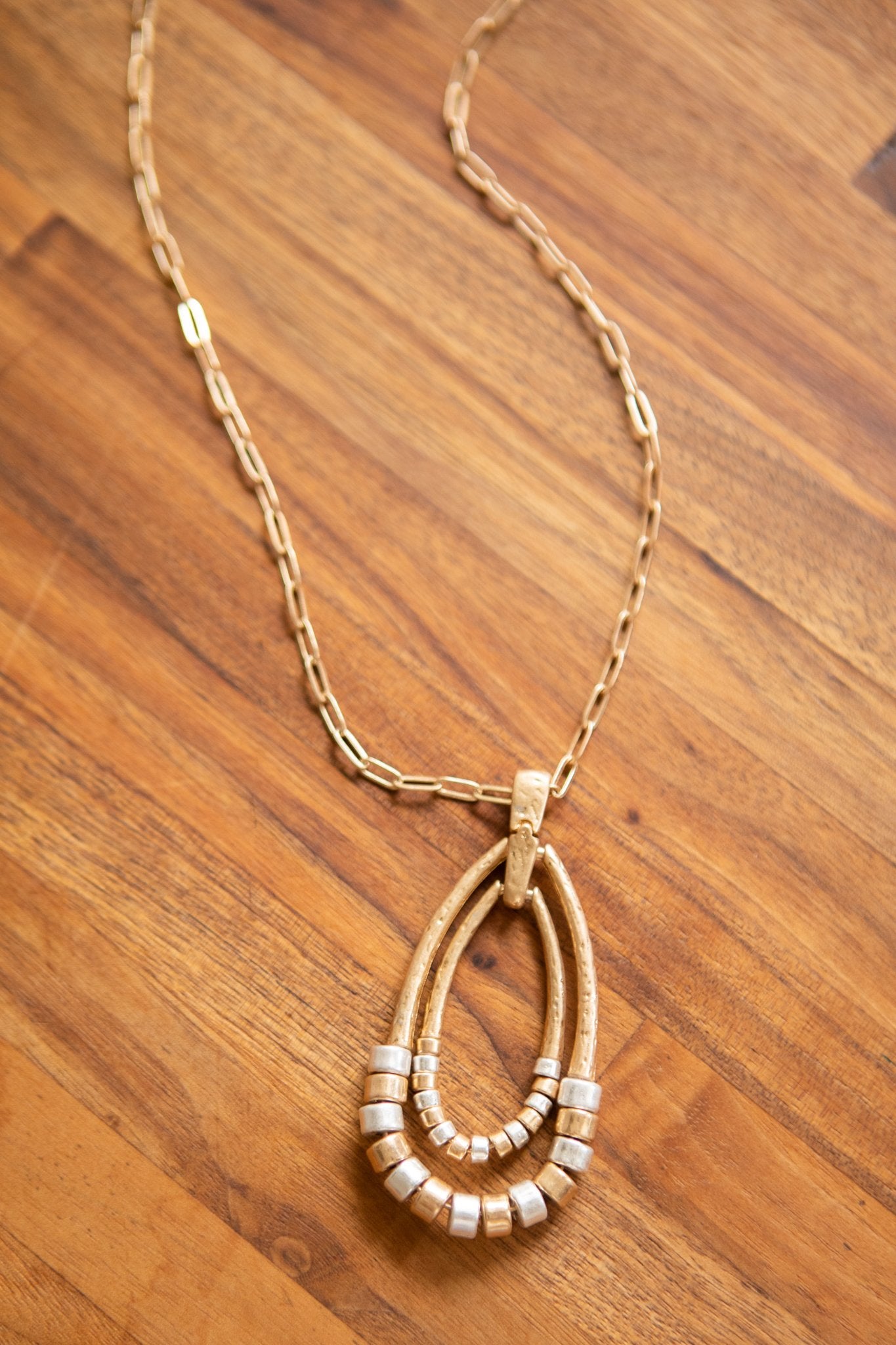 Beaded in Time Layered Necklace