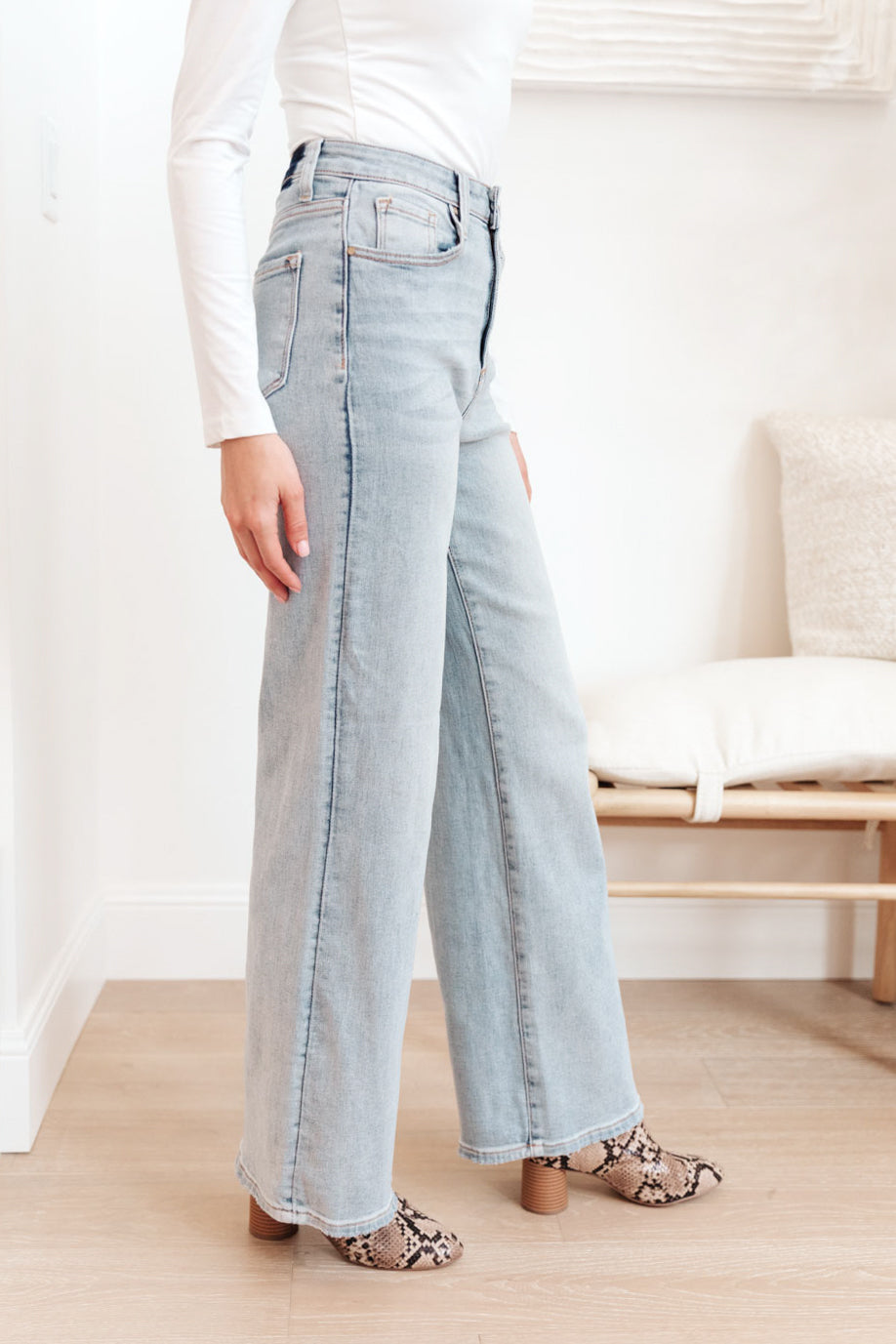 Blissed Out Wide Leg Jeans