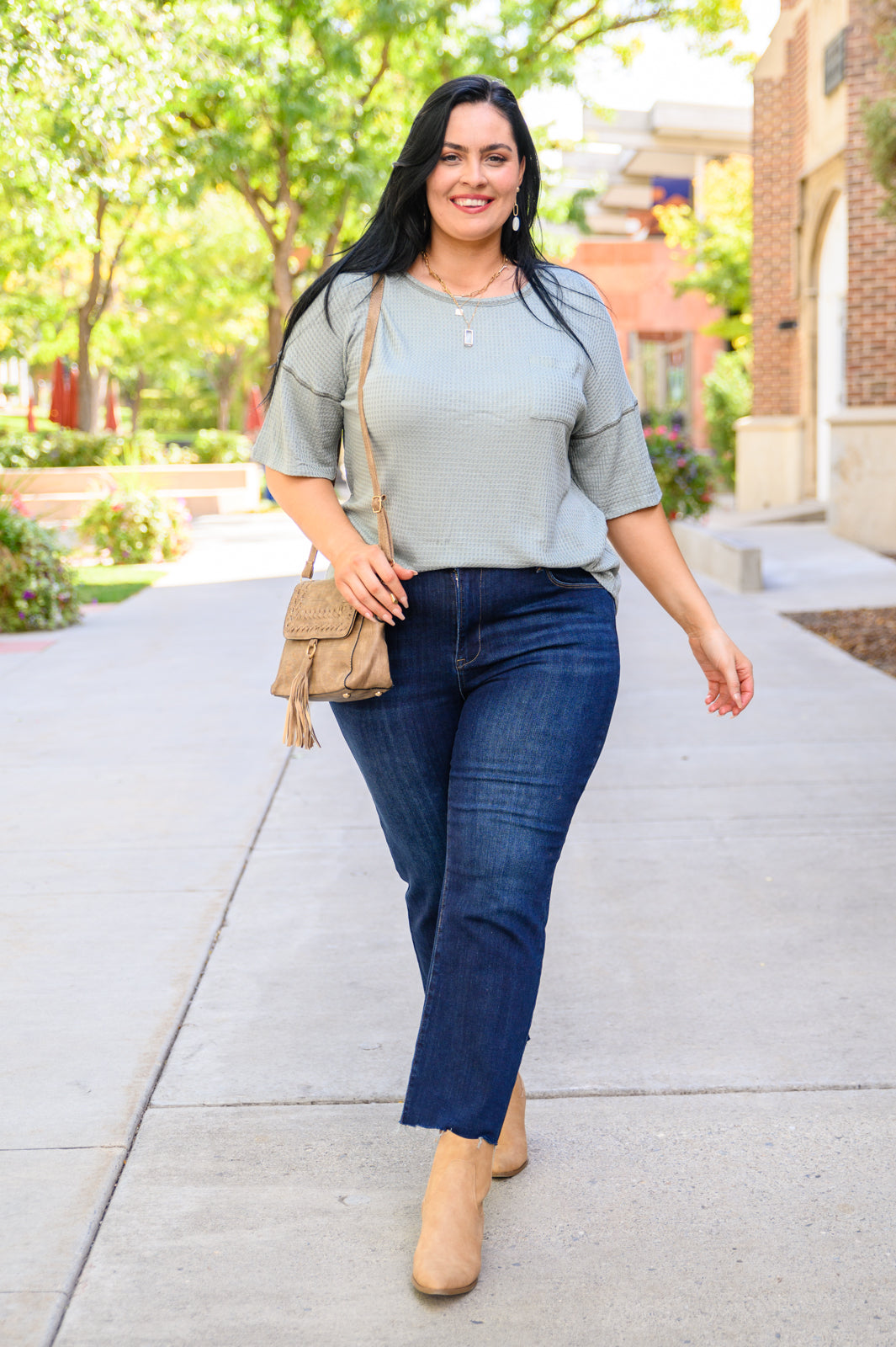 Braids and A Tassel Bag