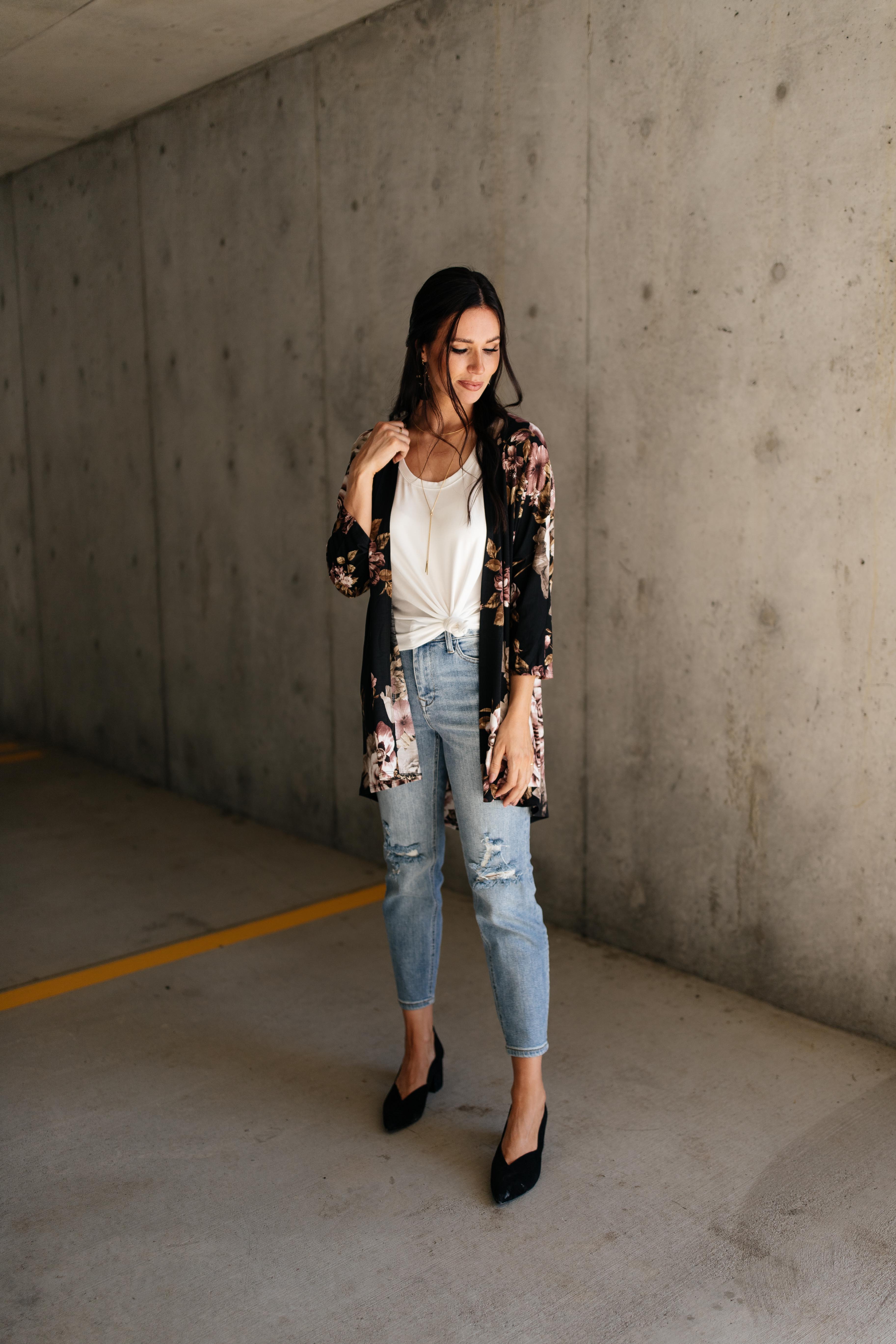 Dora Floral Cardigan