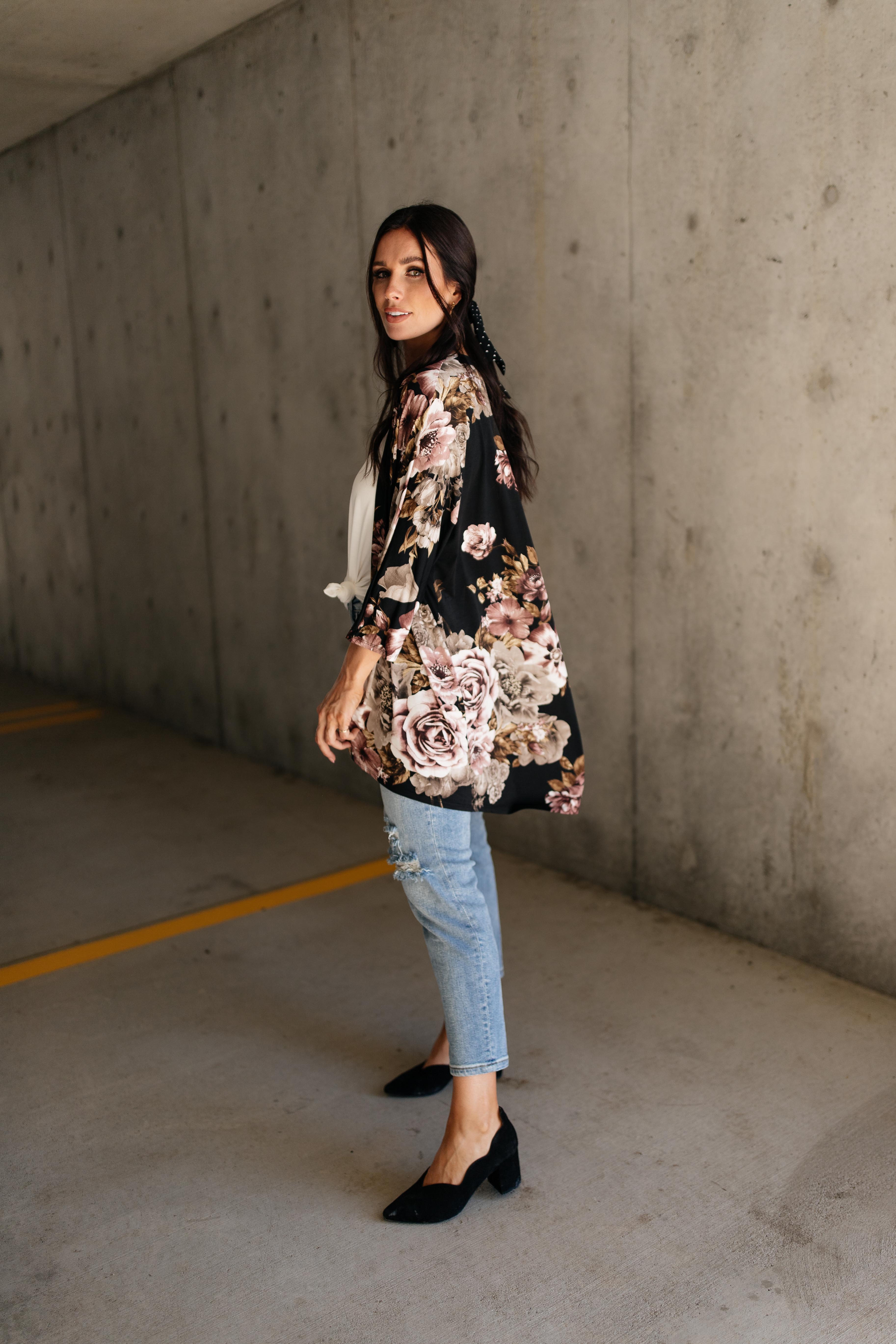 Dora Floral Cardigan