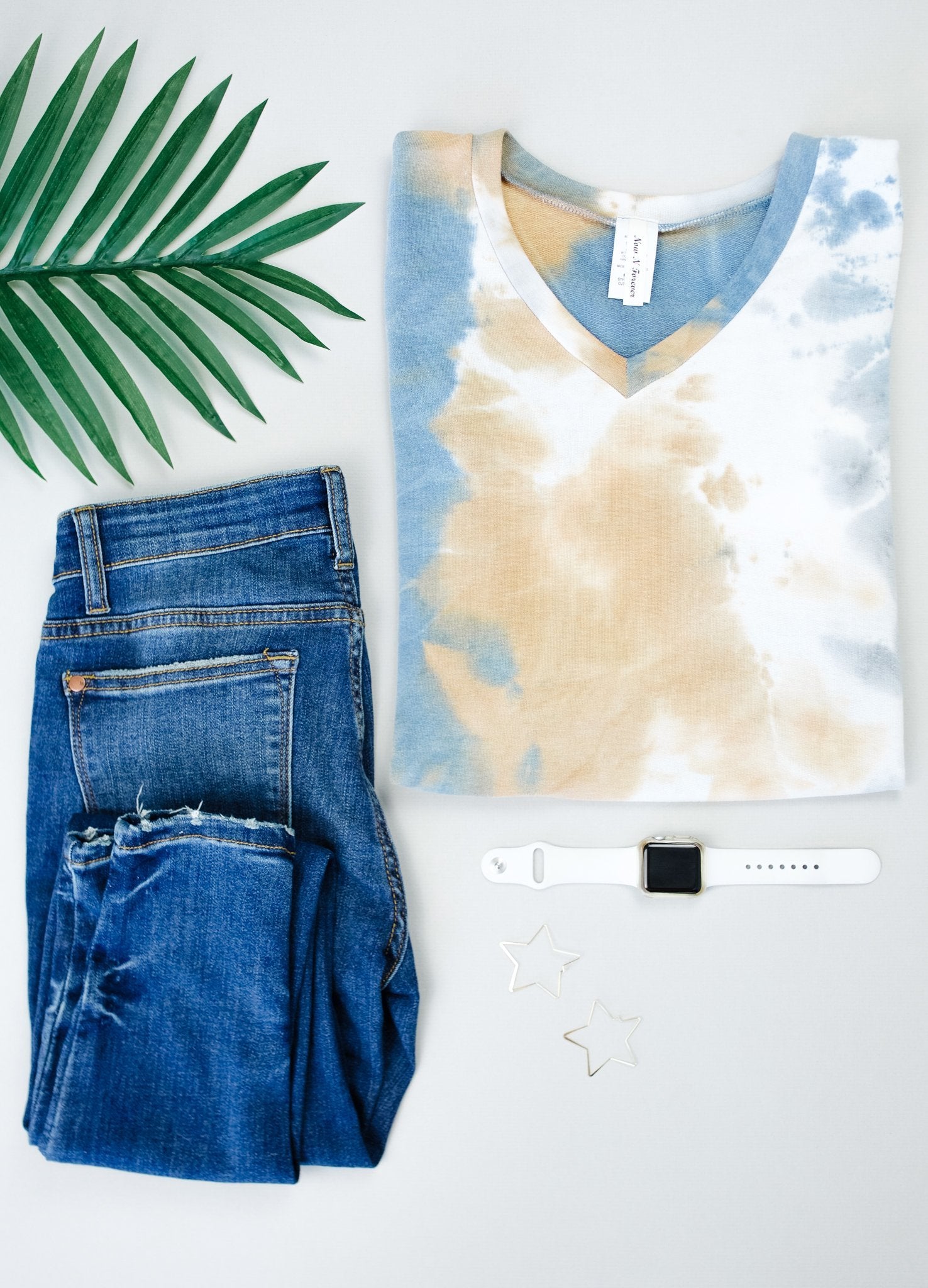 Earth Wind & Tie Dye Top