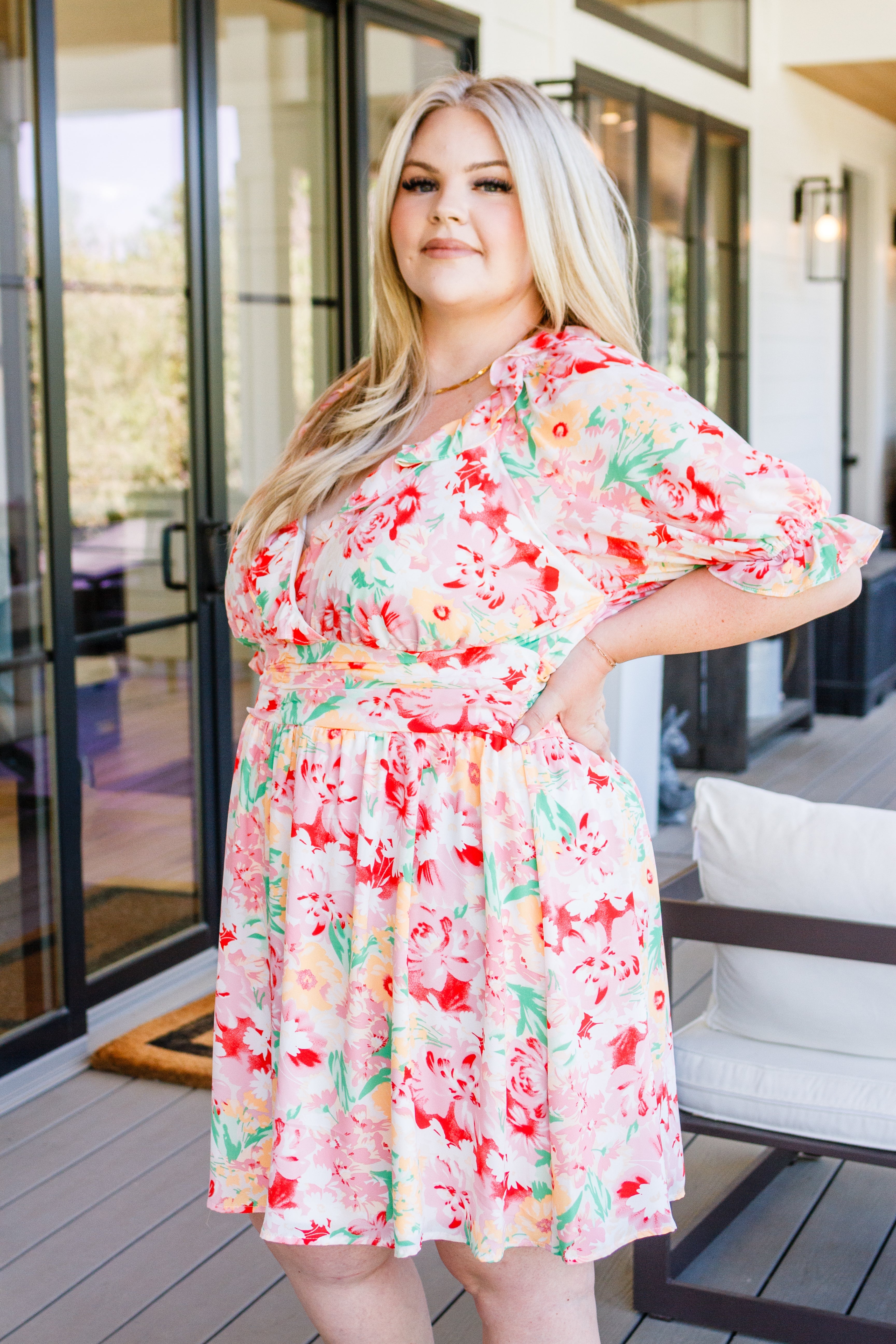 Fancy Free Floral Dress