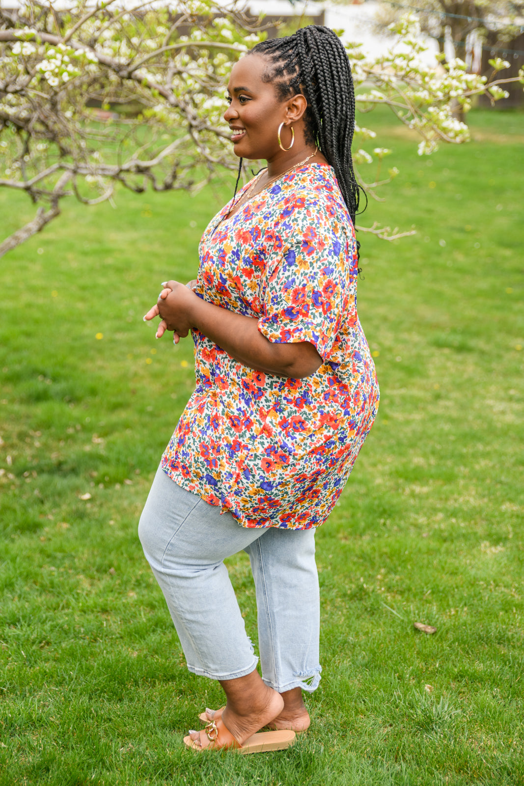 Floral Breeze Top