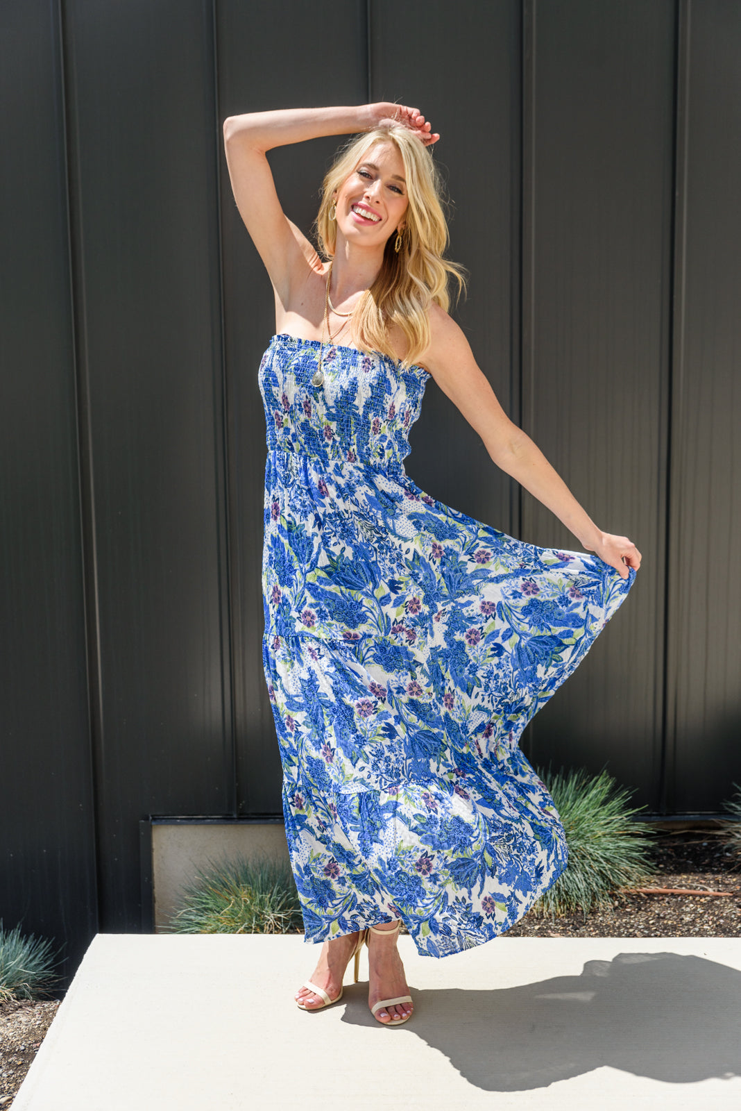 Flower Child Blue Dress