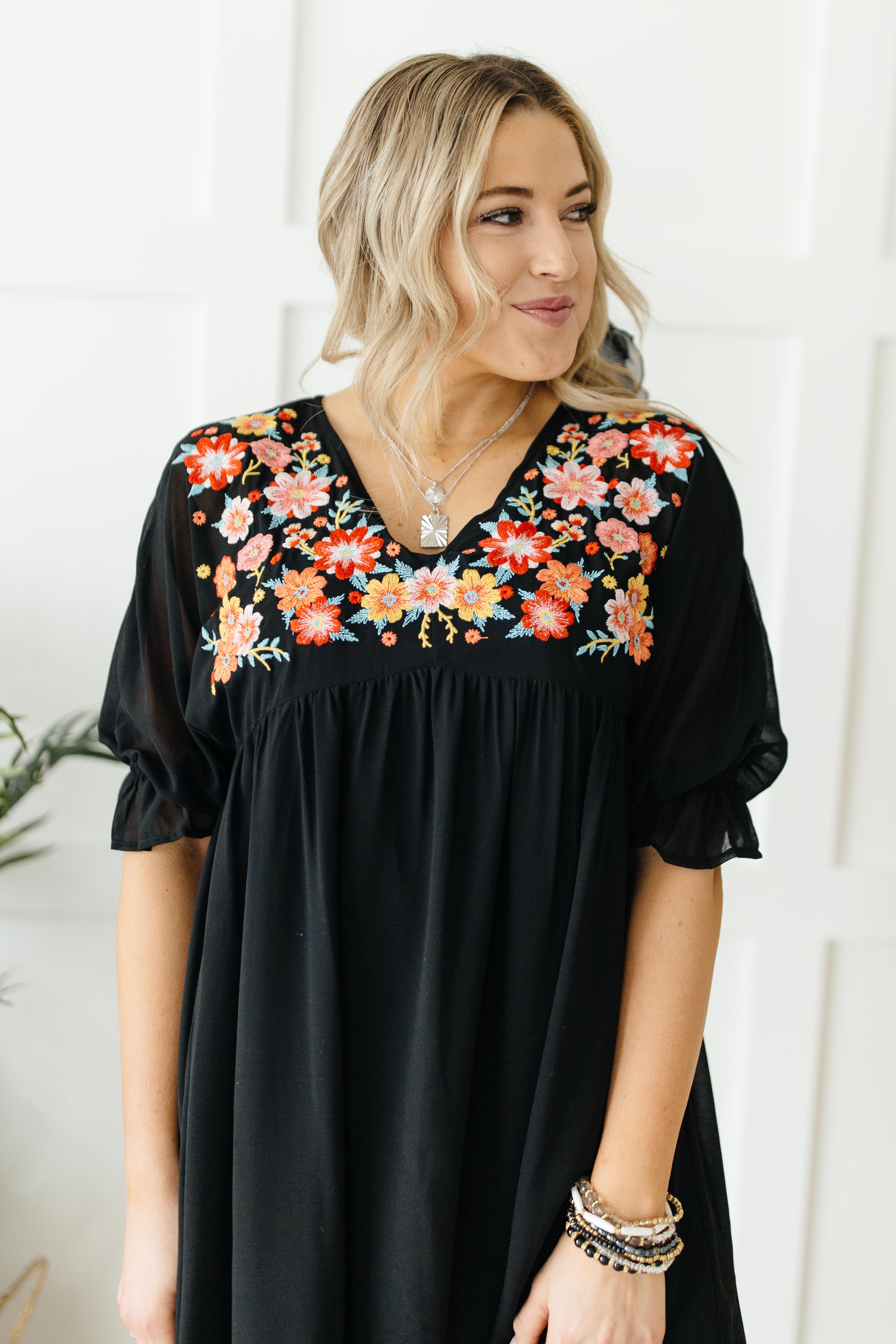 Freya Floral Dress