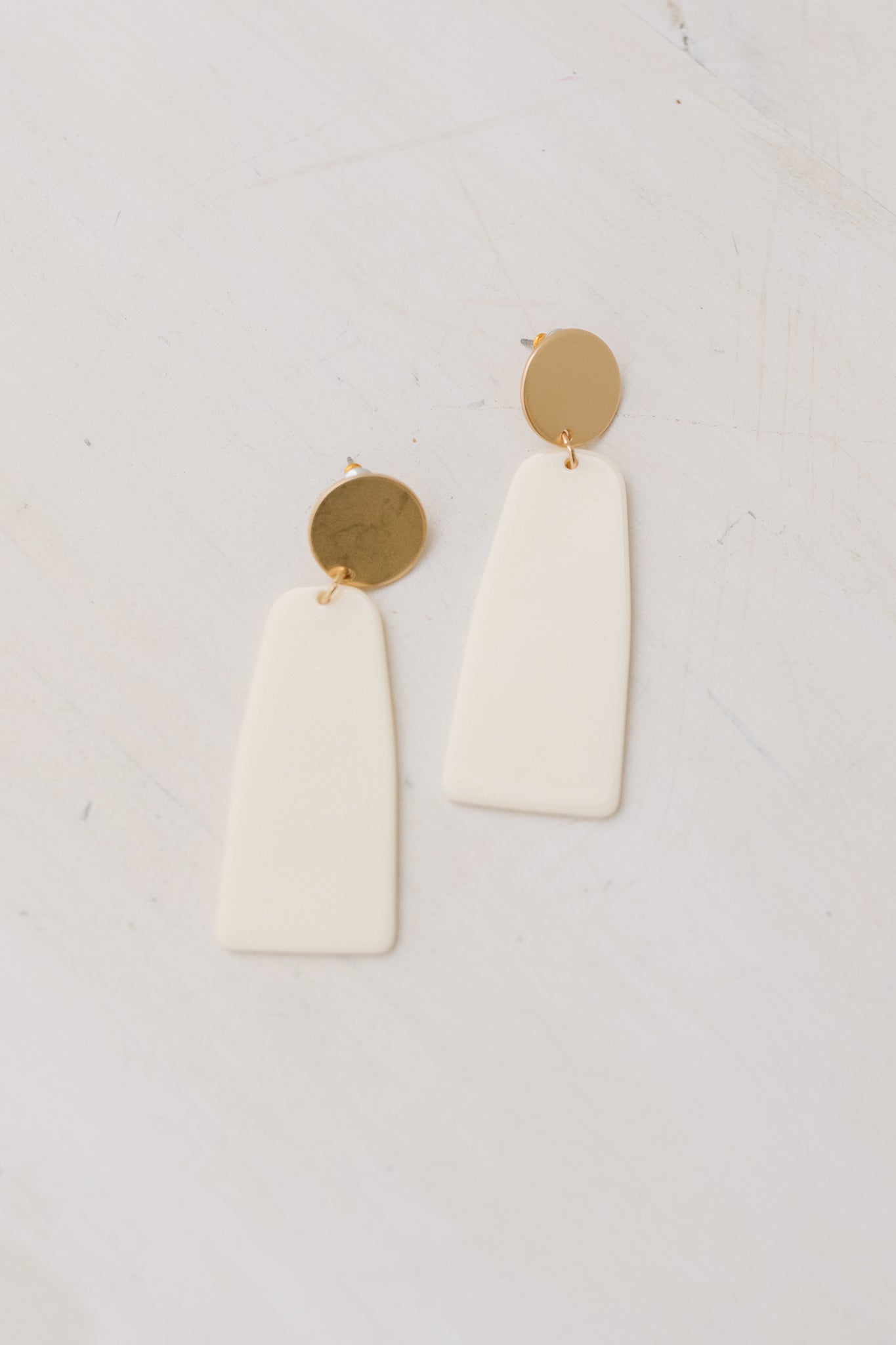 Getaway Drop Earrings in Ivory