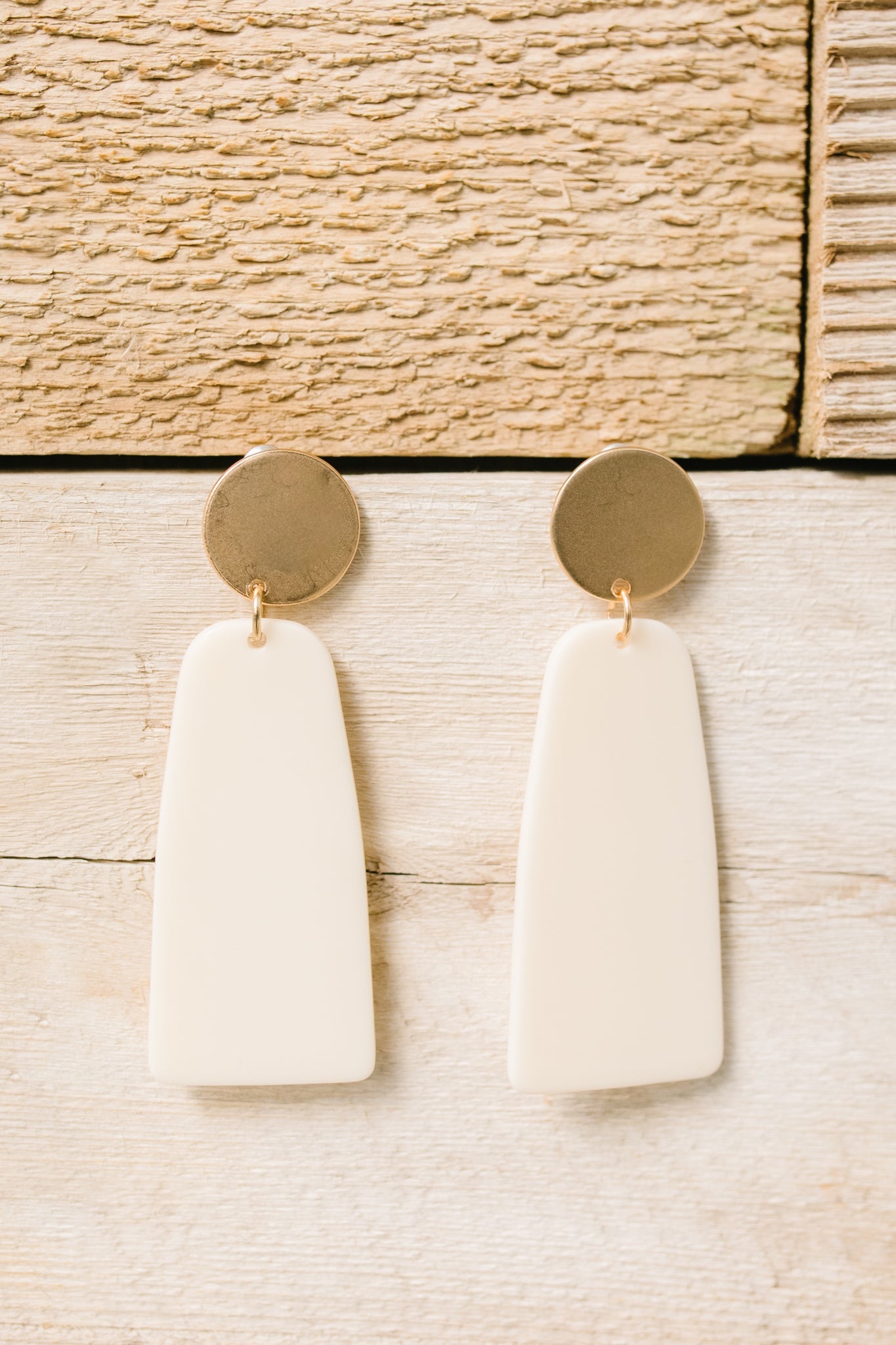 Getaway Drop Earrings in Ivory