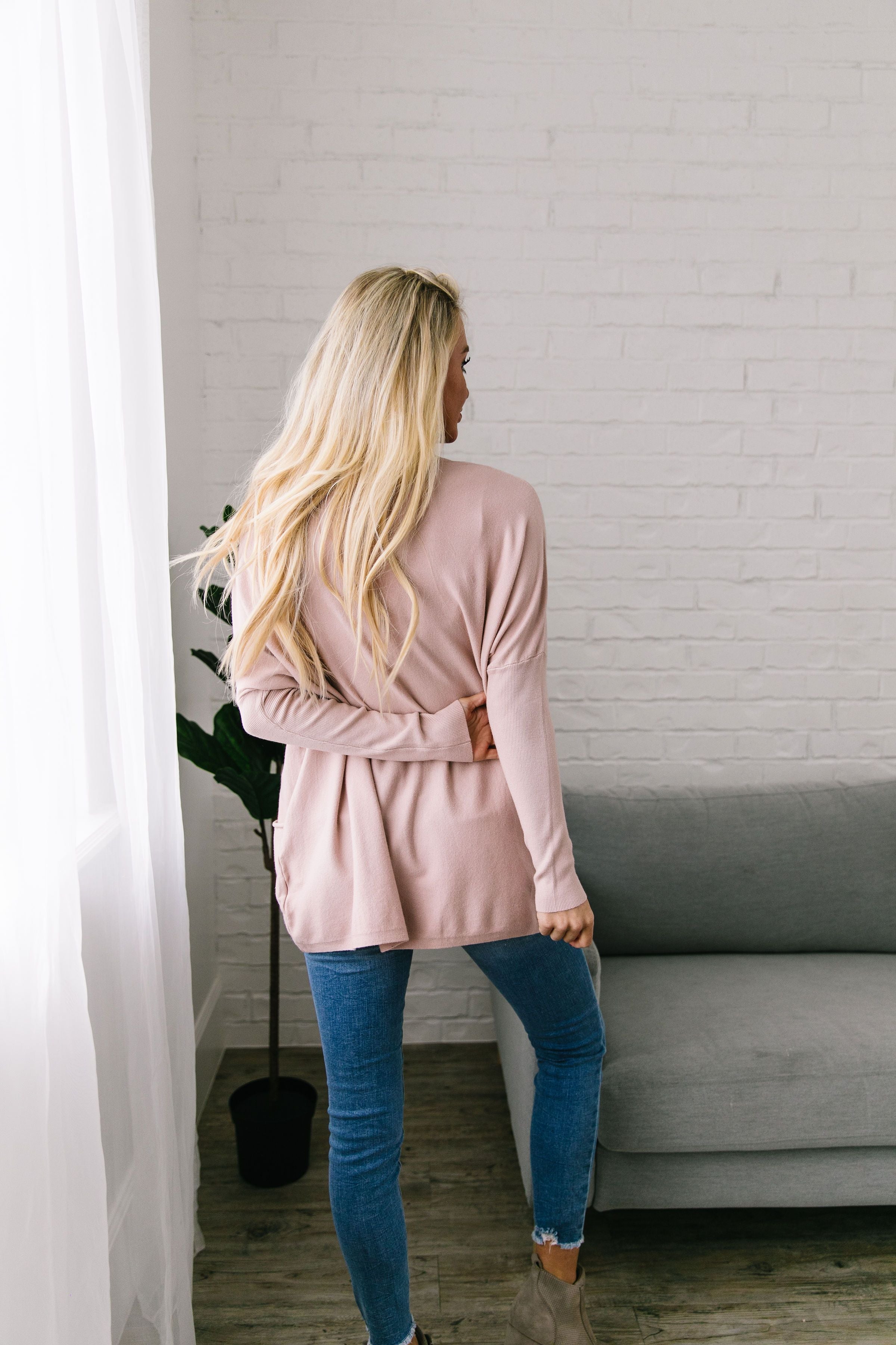 In The Pocket Tunic In Light Pink