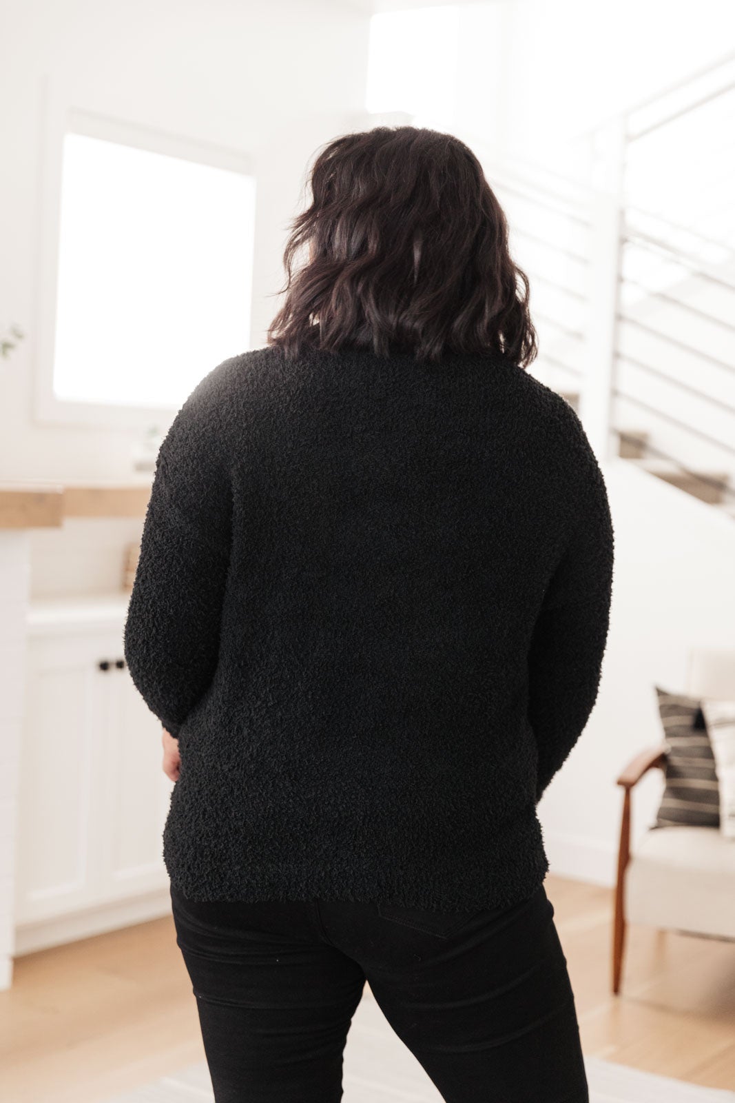 Knit Your Love Sweater in Black