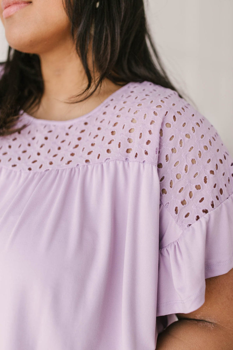 Mabel Top in Lilac