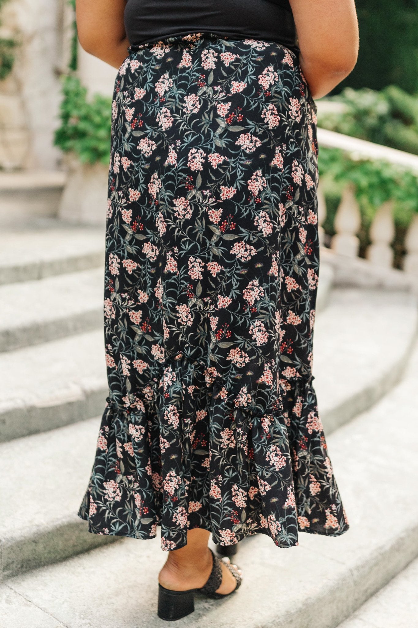 Meciela Floral Skirt