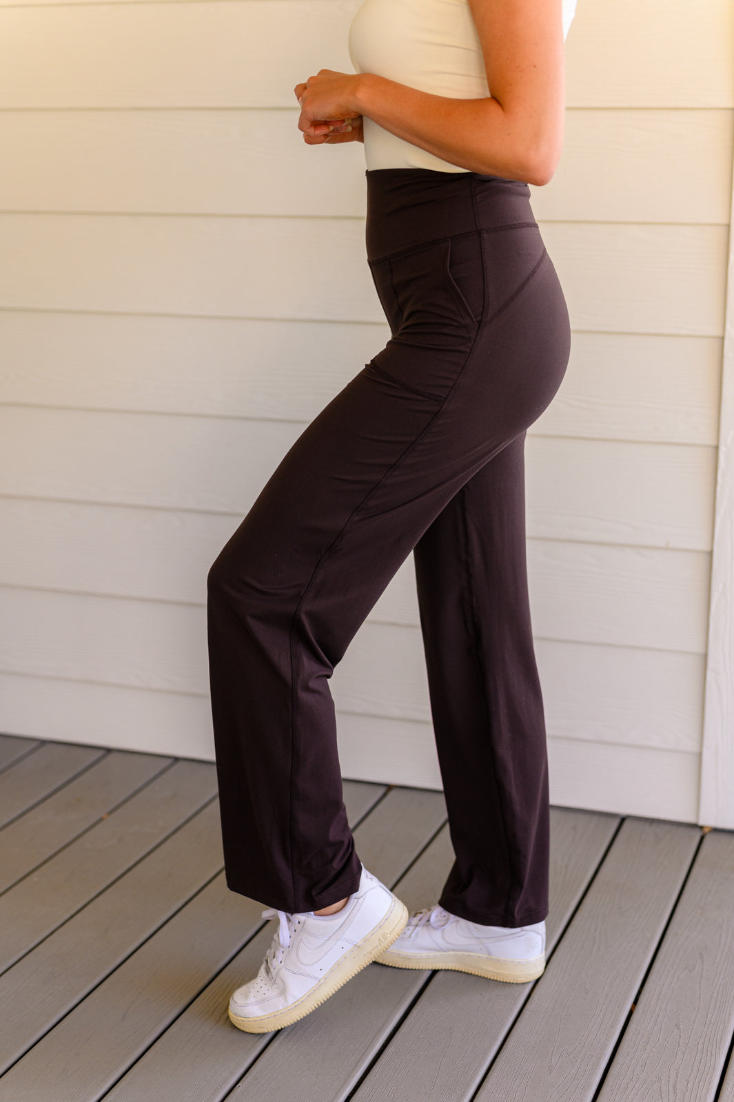 Moving and Grooving Wide Leg Leggings