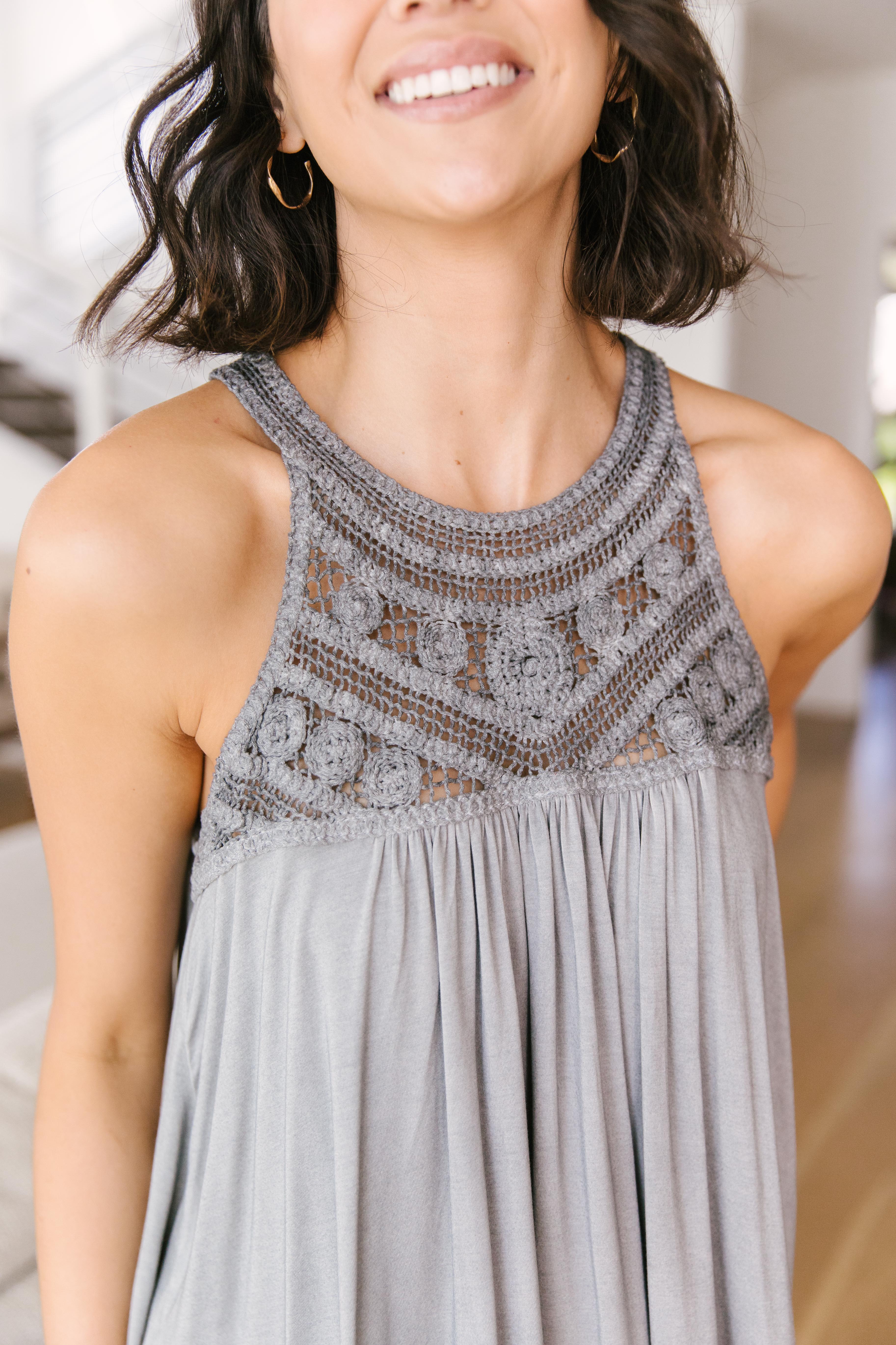 Ornate Halter Tank