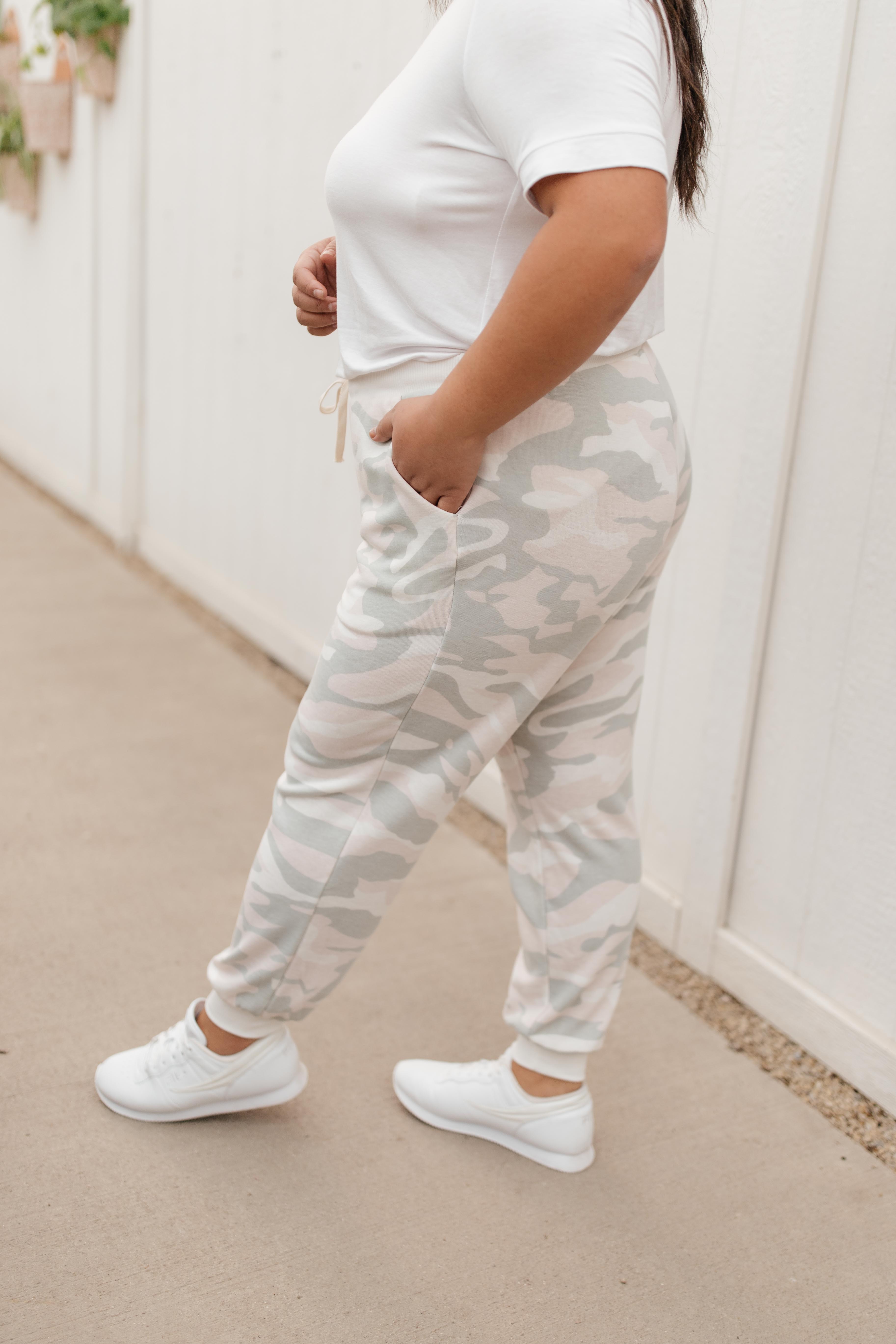 Pastel Meets Camo Joggers