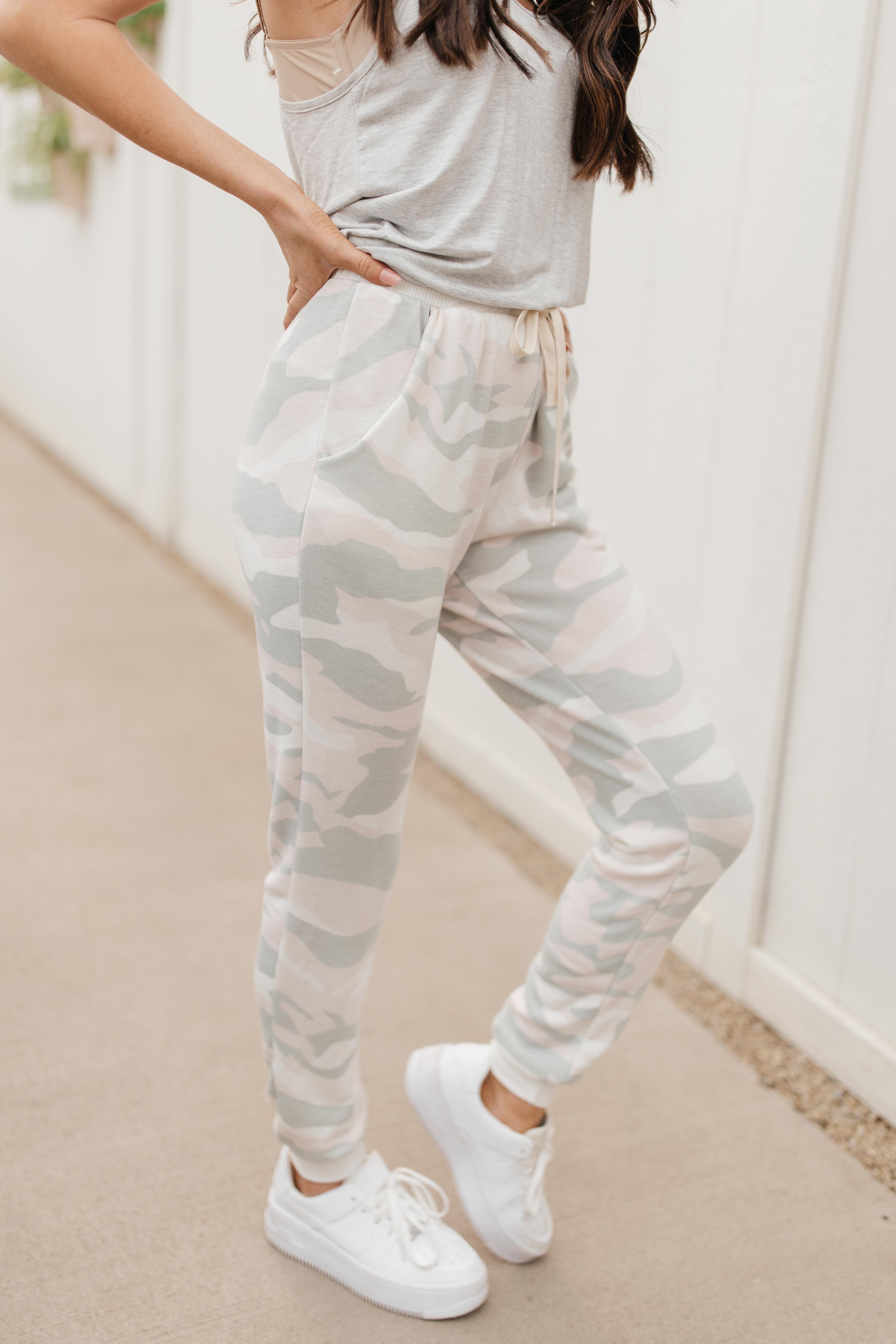 Pastel Meets Camo Joggers