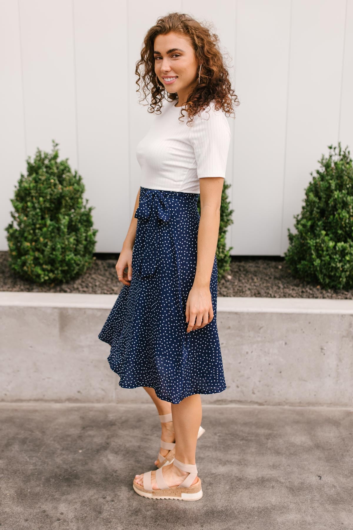 Pretty Please Polka Dot Dress