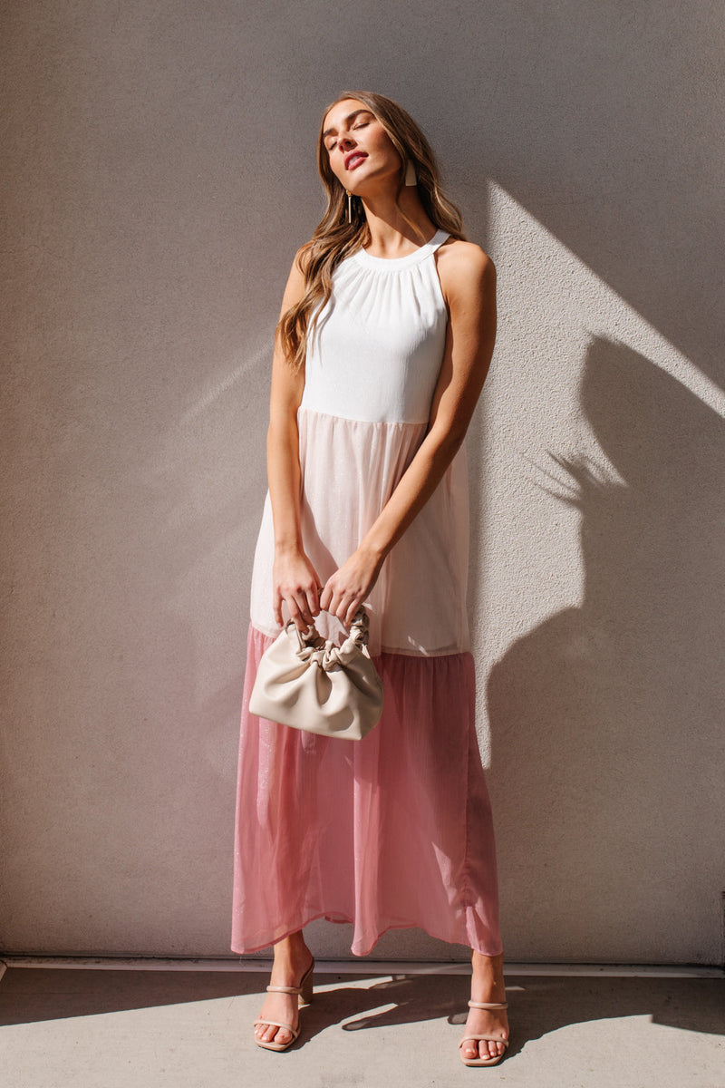 Rosè Maxi Dress