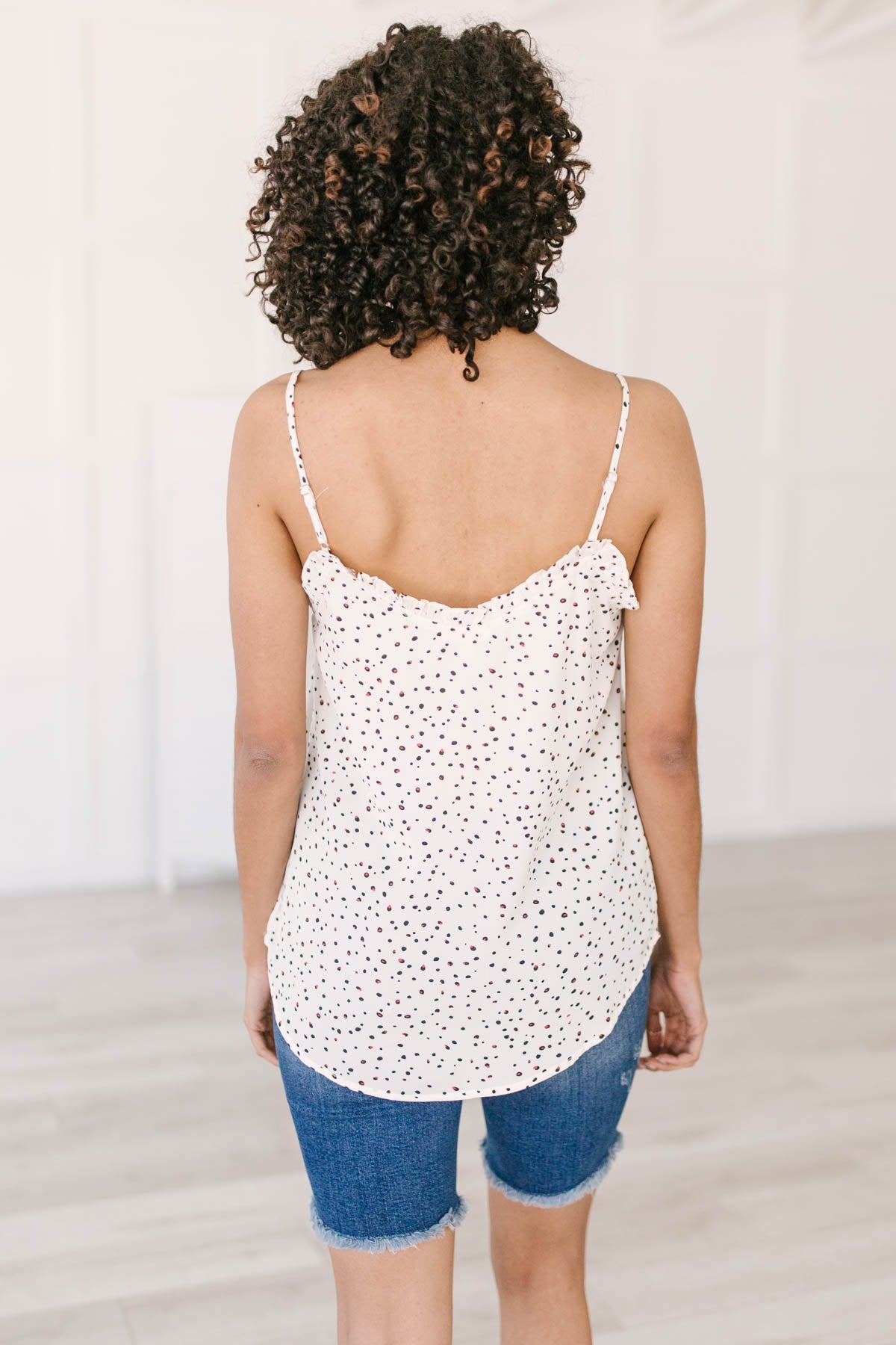 Ruffles & Dots Camisole In Ivory