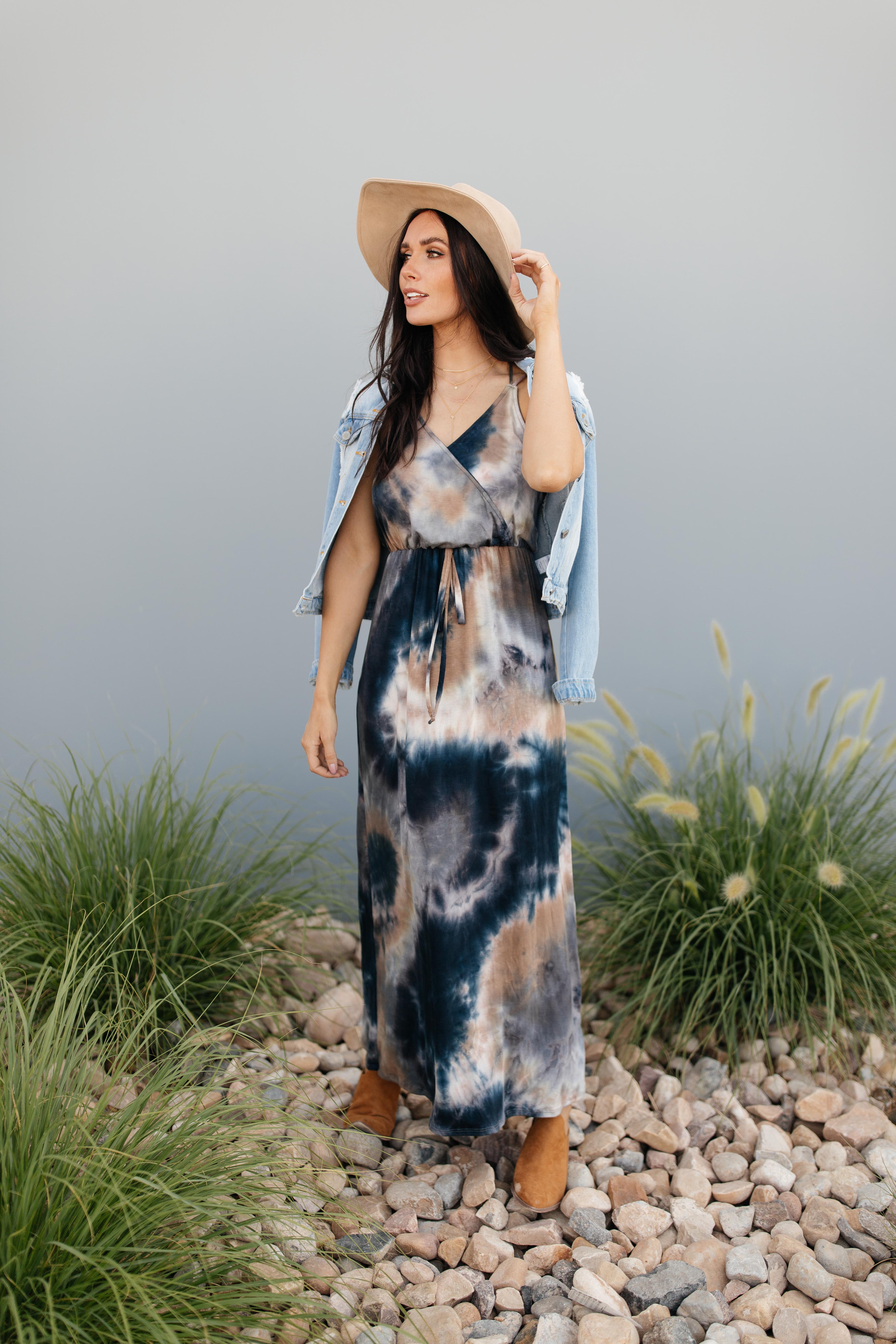 Sea N Sand Tie Dye Maxi Dress