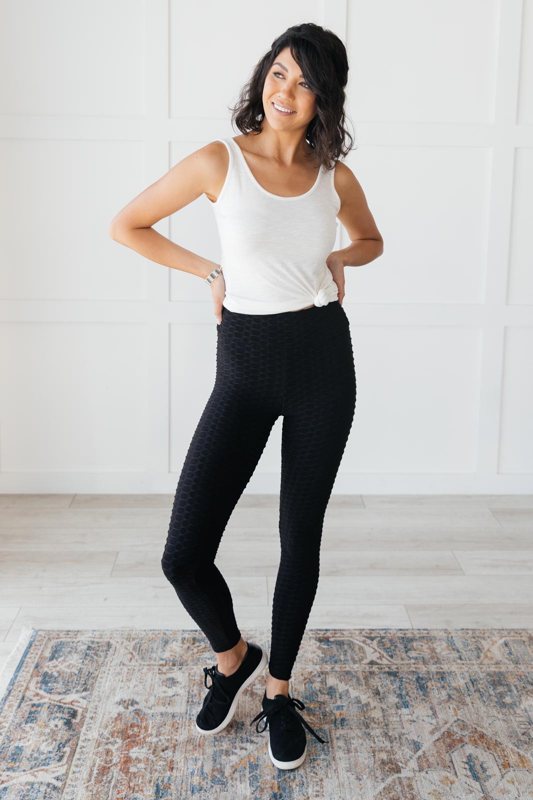 Seamlessly Cool Leggings in Black