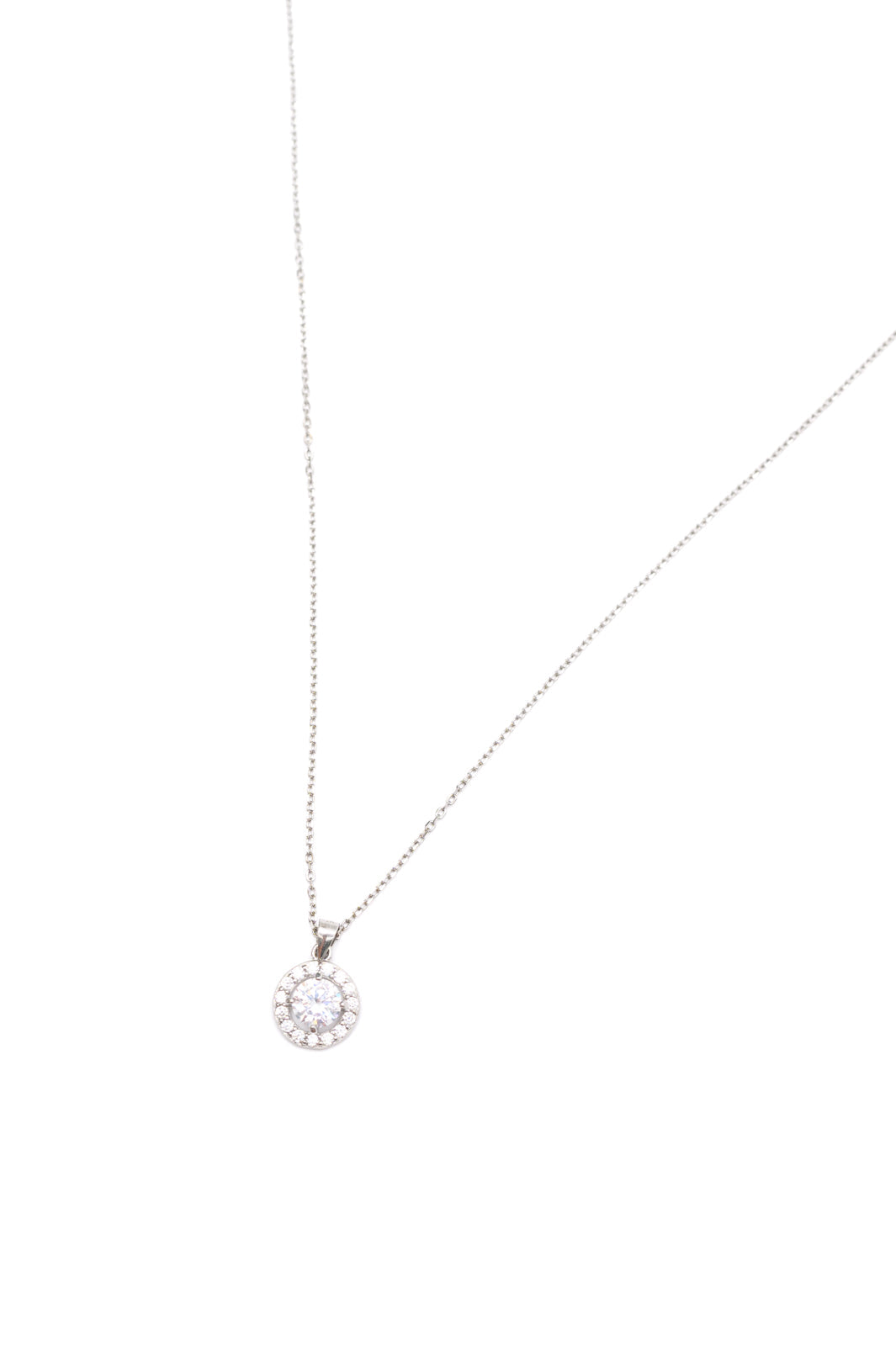 Serendipity in Silver Pendant Necklace