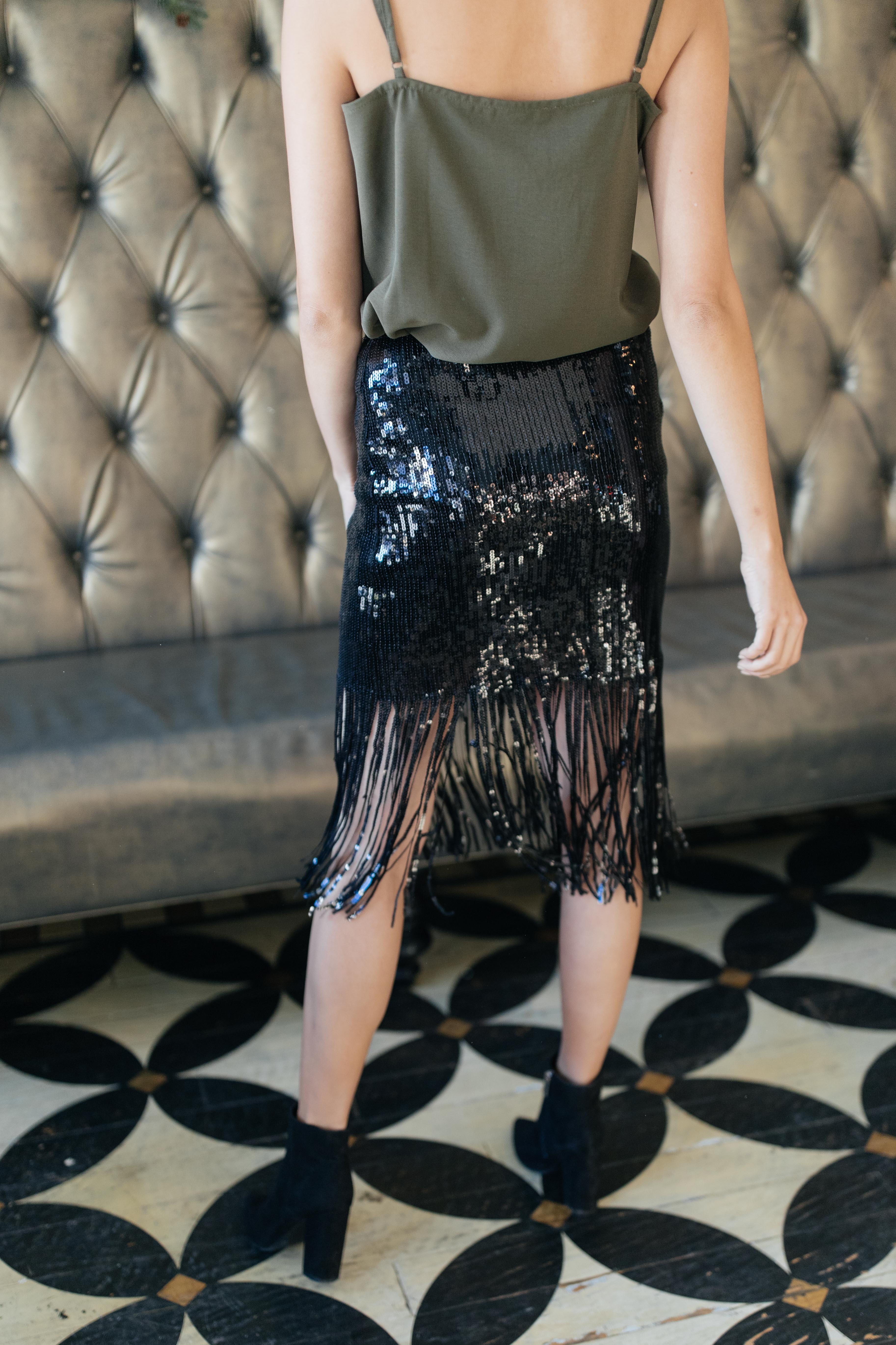 Sierra Sequin Skirt