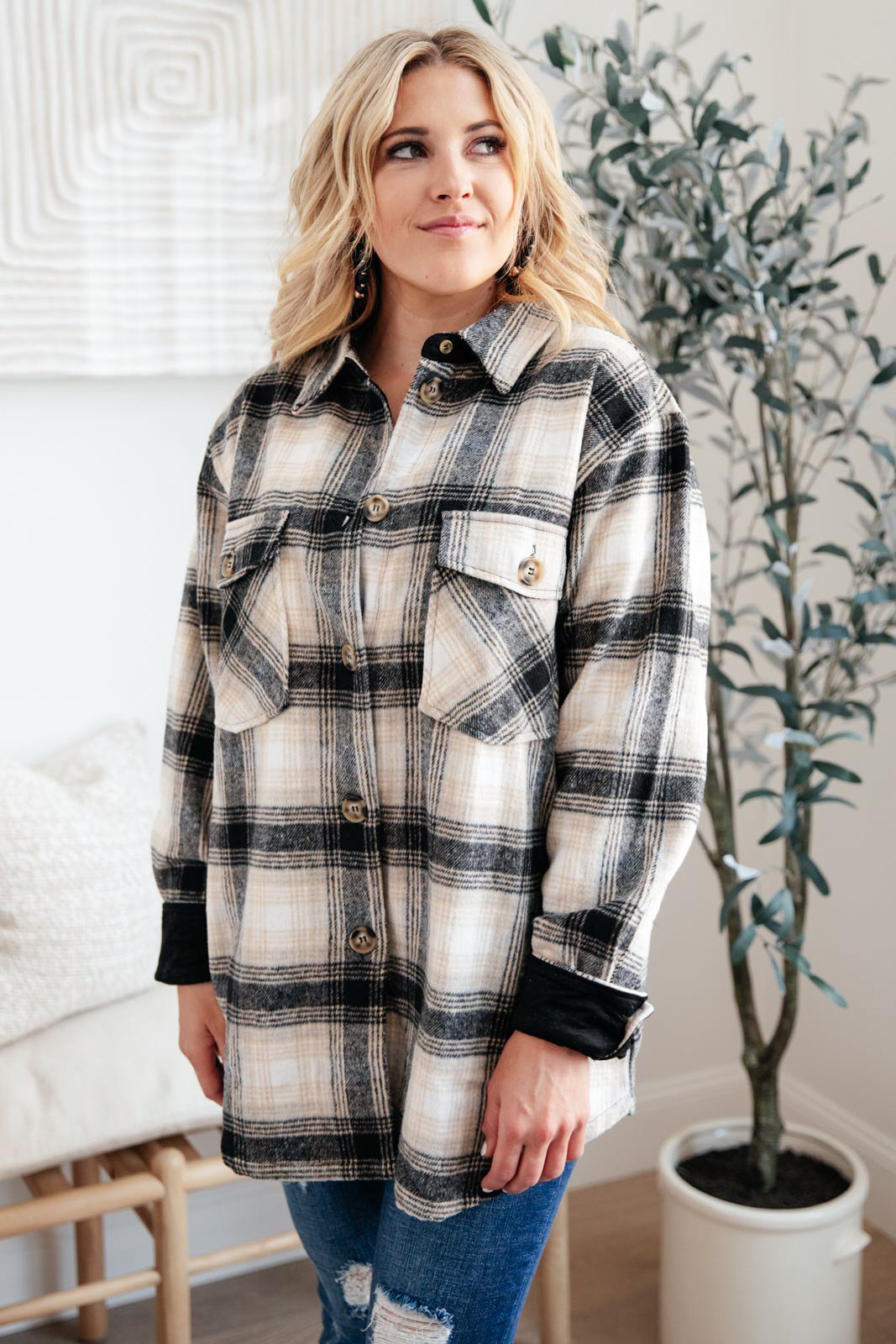 Smoky Mountain Plaid Shacket