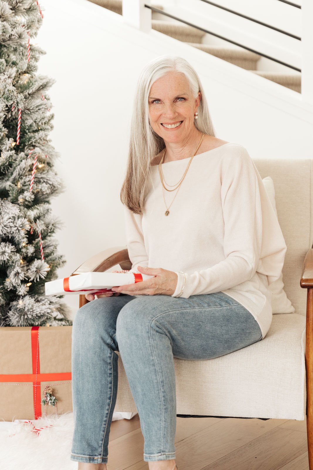 Snowed In Sweater in Ivory